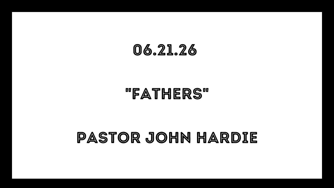 Sermon Recap | 06/21/2026