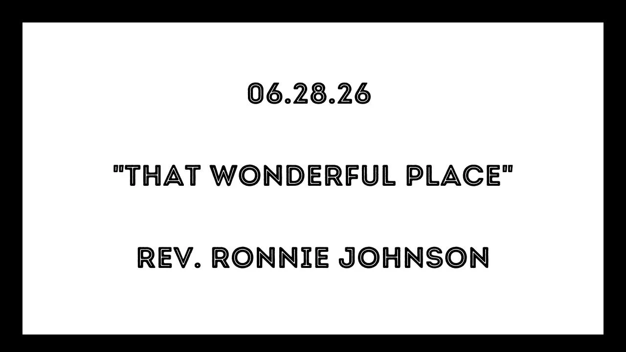 Sermon Recap | 06/28/2026
