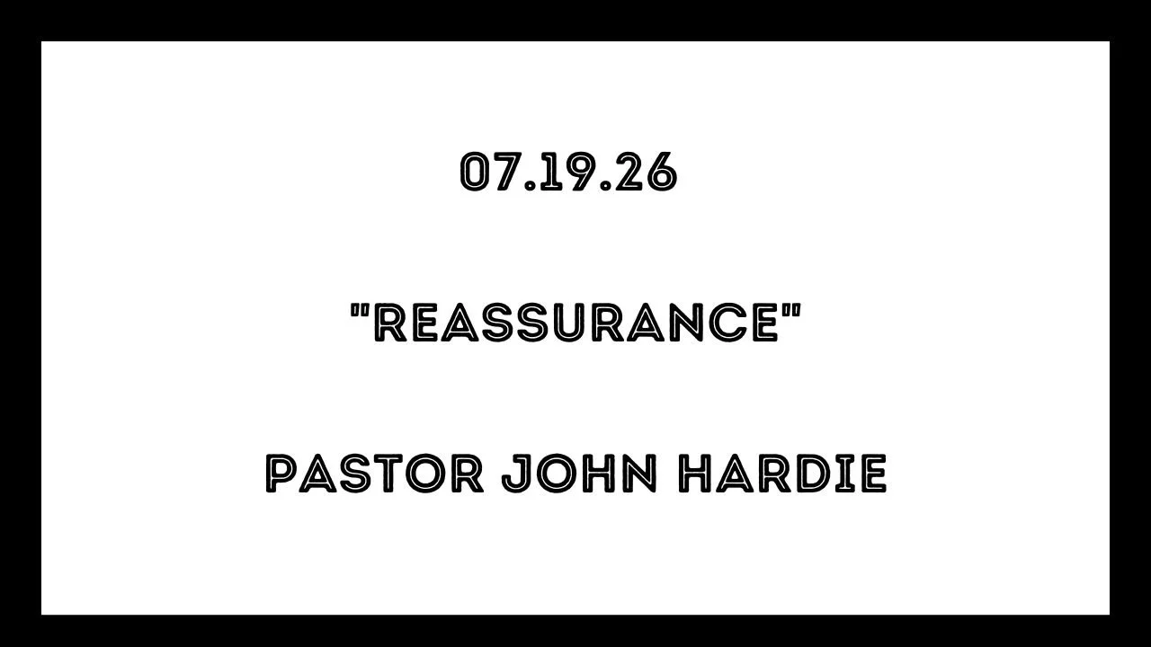 Sermon Recap | 07/19/2026