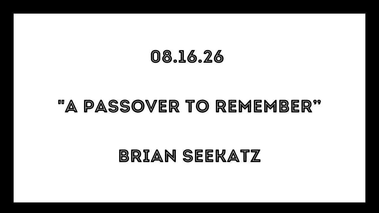 Sermon Recap | 08/16/2026