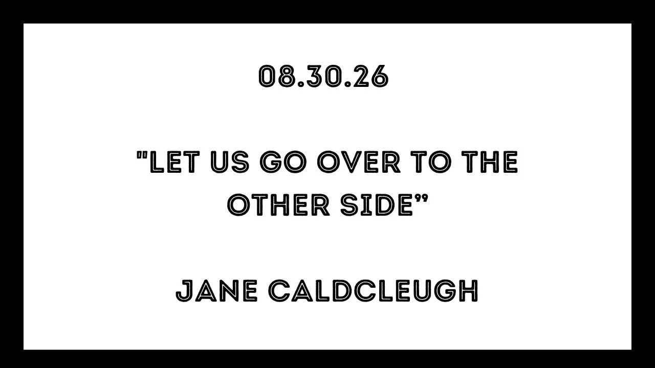 Sermon Recap | 08/30/2026