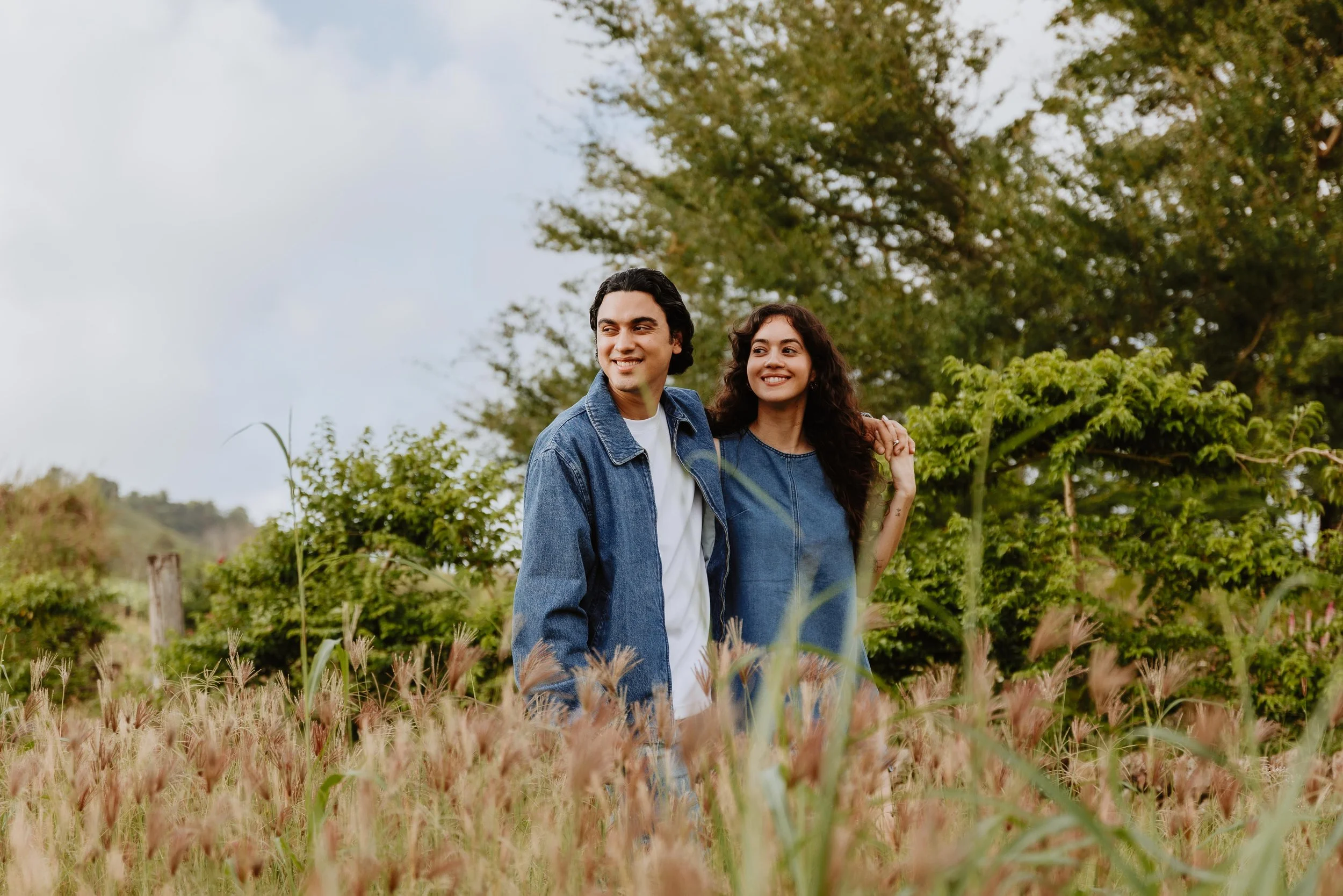 Alejandra and Jose’s Sunrise Engagement Session at Finca de Rustica, Naguabo
