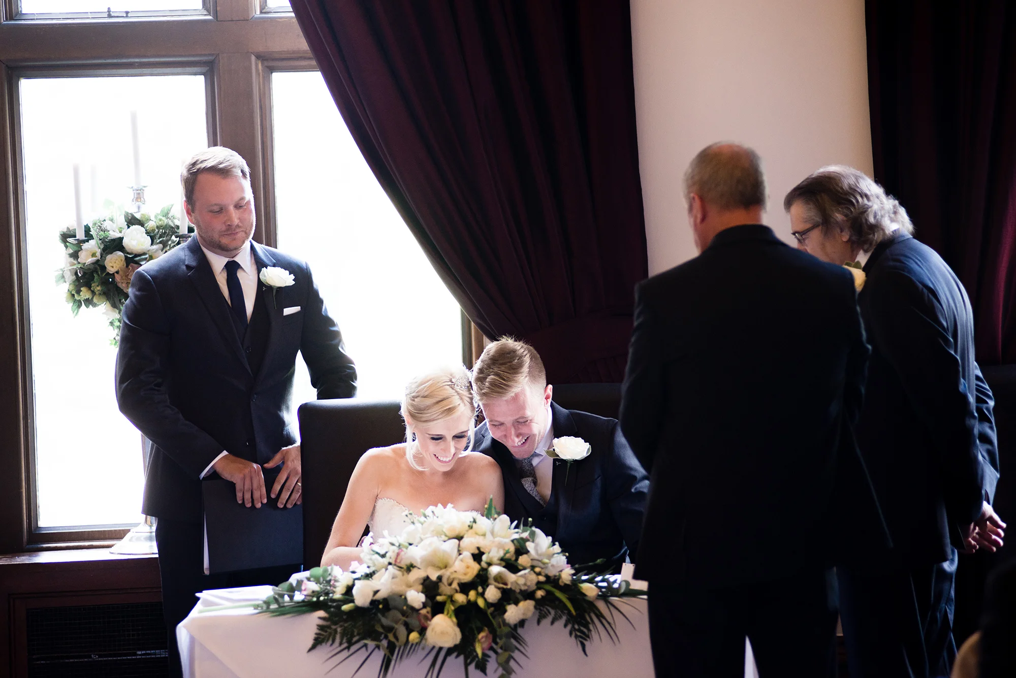 Cody and Joanne, Wales Castle Wedding