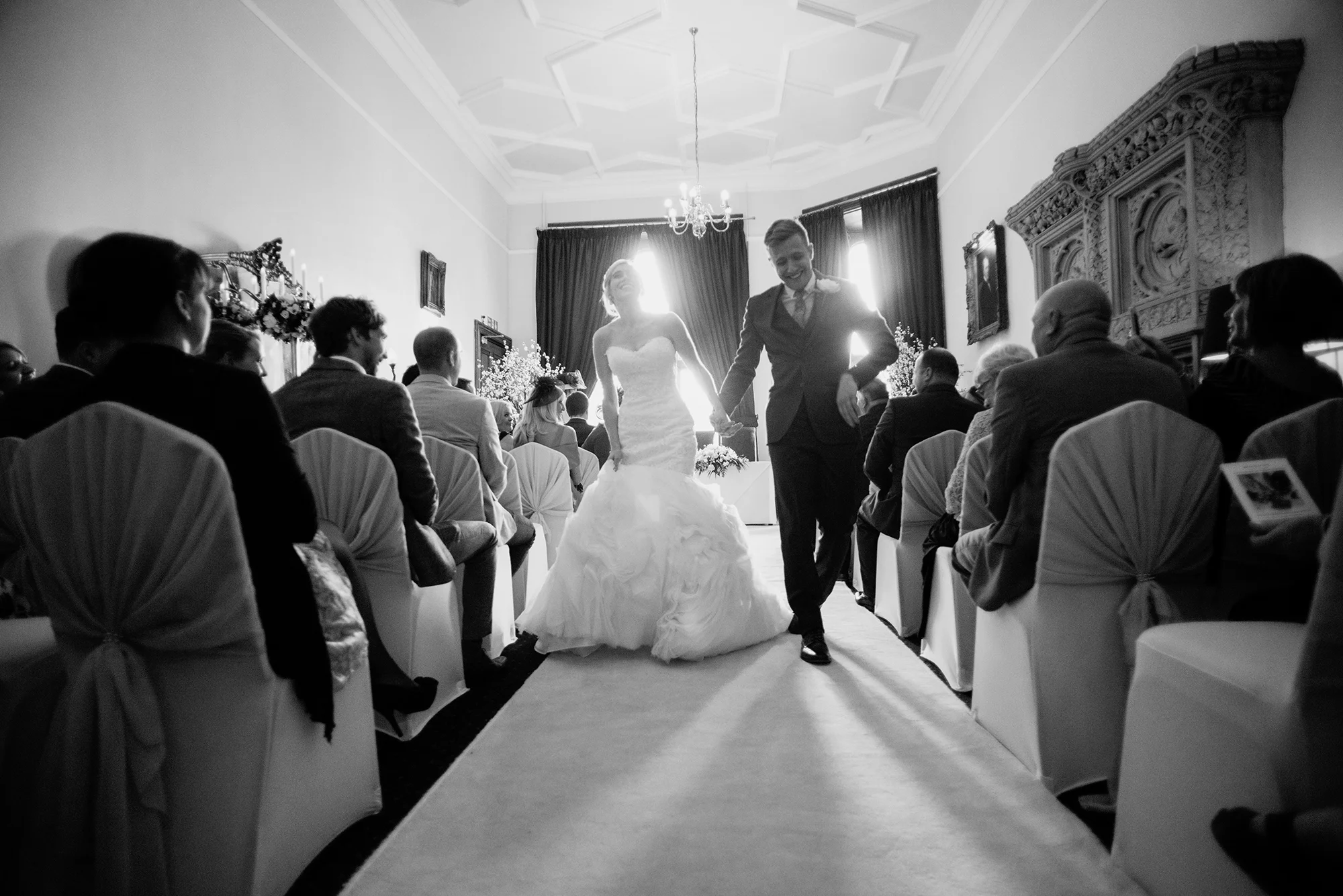 Cody and Joanne, Wales Castle Wedding
