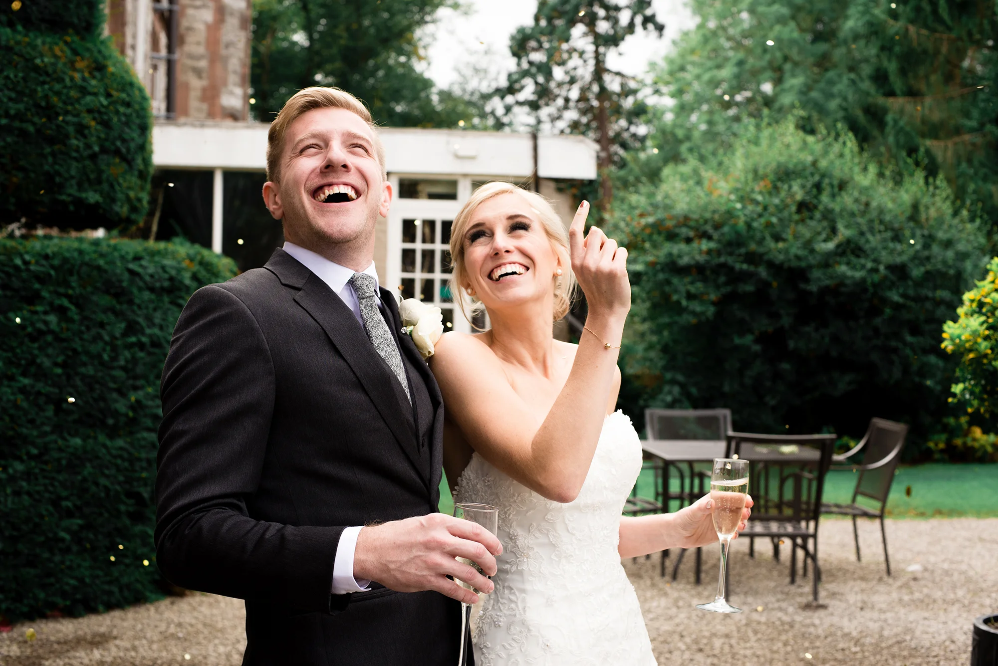 Cody and Joanne, Wales Castle Wedding