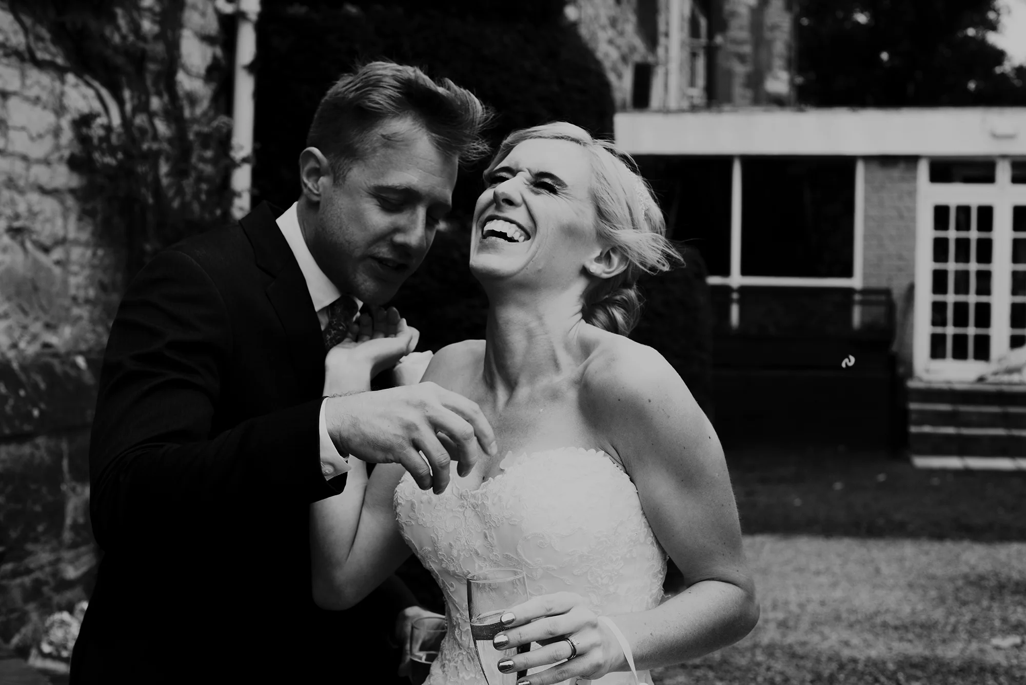 Cody and Joanne, Wales Castle Wedding