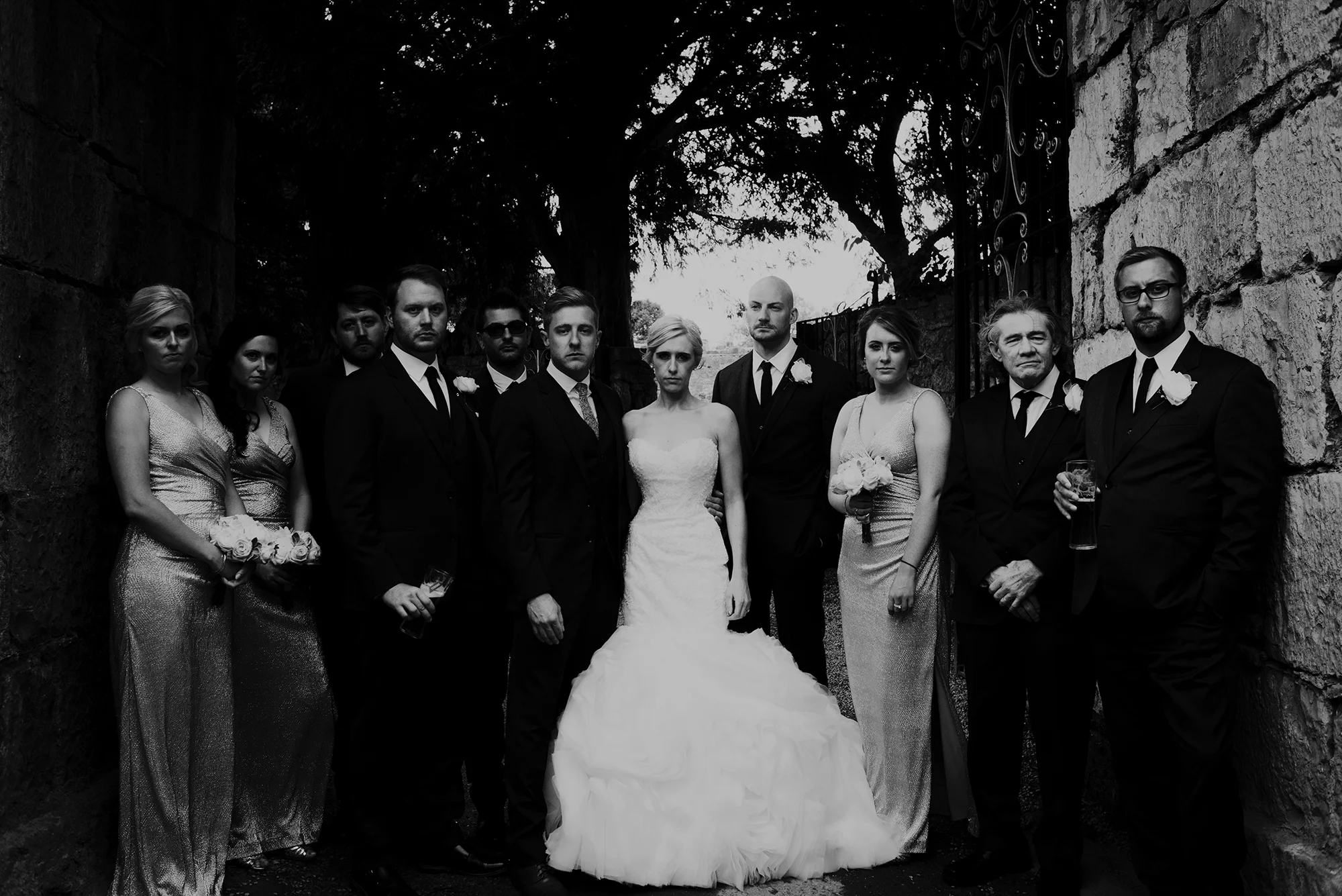Cody and Joanne, Wales Castle Wedding