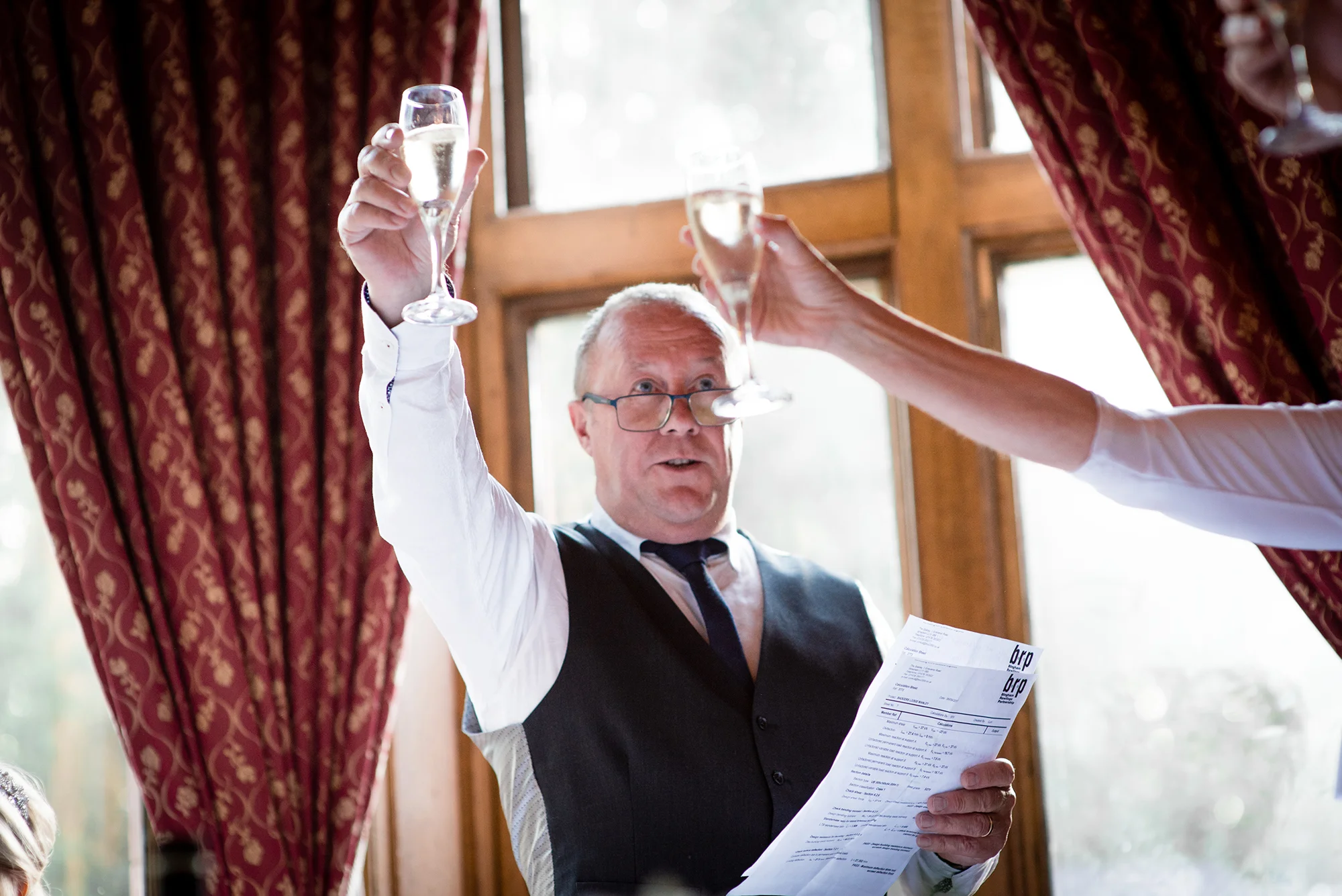 Cody and Joanne, Wales Castle Wedding