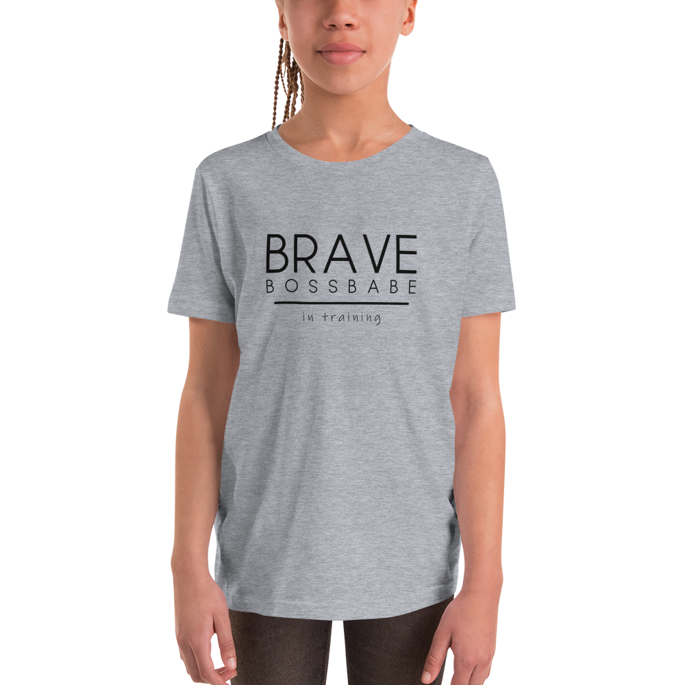 Brave Boss Babe in Training Youth T-Shirt — LGEmerick Kansas City