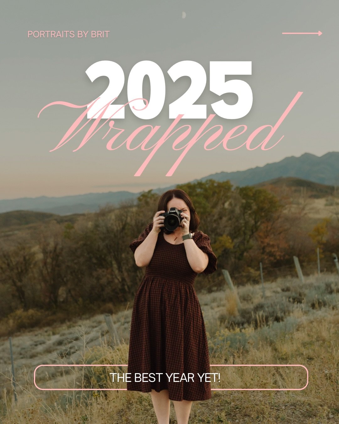 I can&rsquo;t even begin to explain what this year has meant to me! 🥹🫶🏻

2025 has been my favorite year, and I honestly don&rsquo;t want it to end! I went from burnt out to on top of the world and it&rsquo;s all because of each of you! I want to r