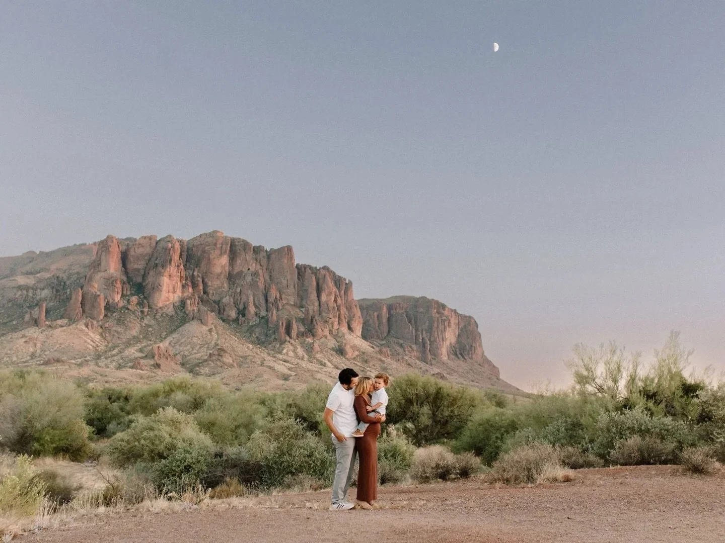 Favorite place, favorite time of day 🌚✨

And another favorite: family maternity sessions! Big siblings playing around a pregnant mama and just knowing how close they are to having a new human to love - I could just melt!!

#azmaternityphotographer #