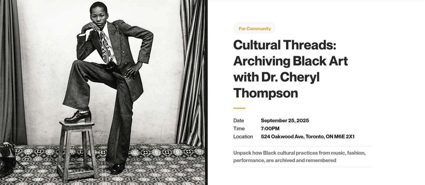 Unpacking how Black cultural practices from music, fashion, performance, are archived and remembered