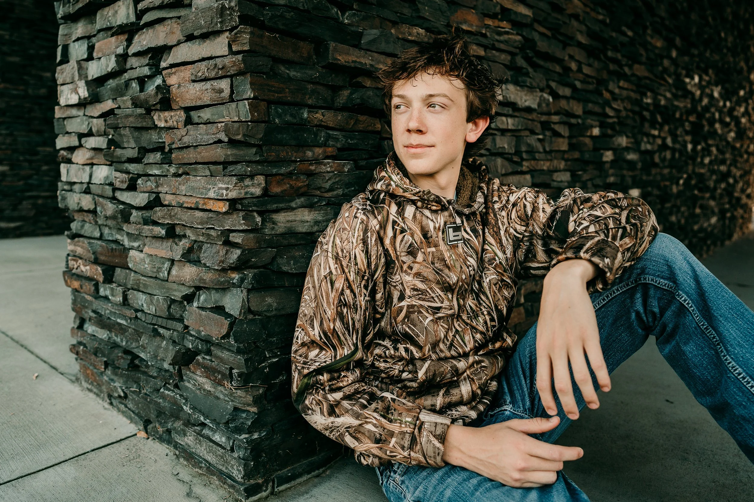 John || Senior Session || Whitetail Woods Regional Park || Farmington, MN