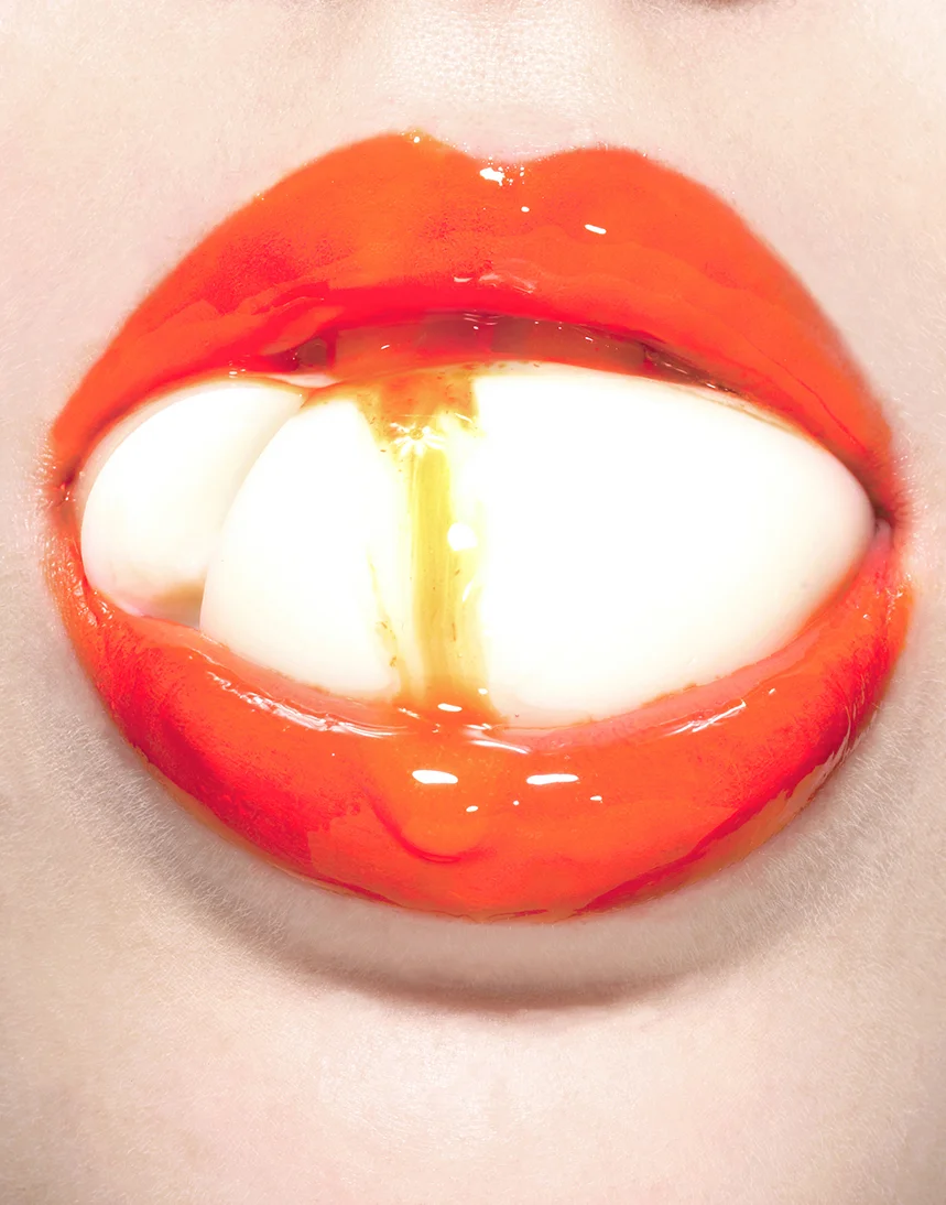 karina Tairakarina tairakarina tairakarina taira orange lipstick.jpeg