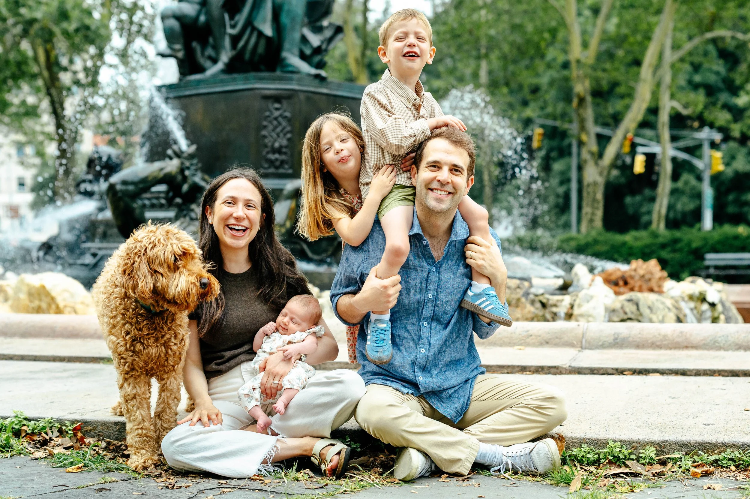 Brooklyn Family Photographer | Outdoor Family Session