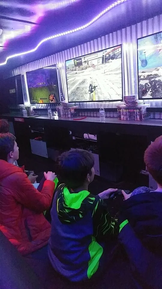 Gaming in Video Game Truck
