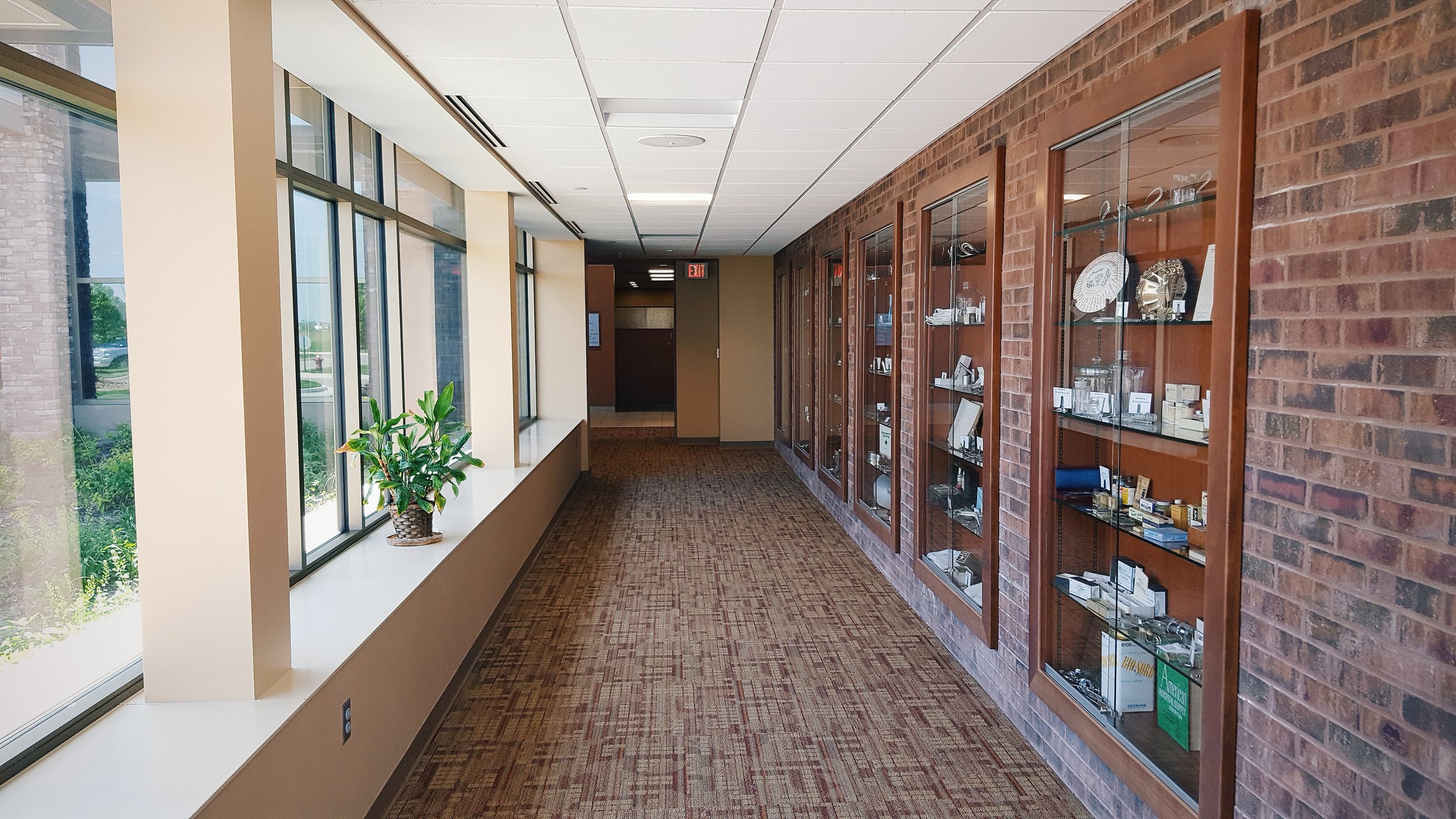 Jefferson County Health Center Display Cases