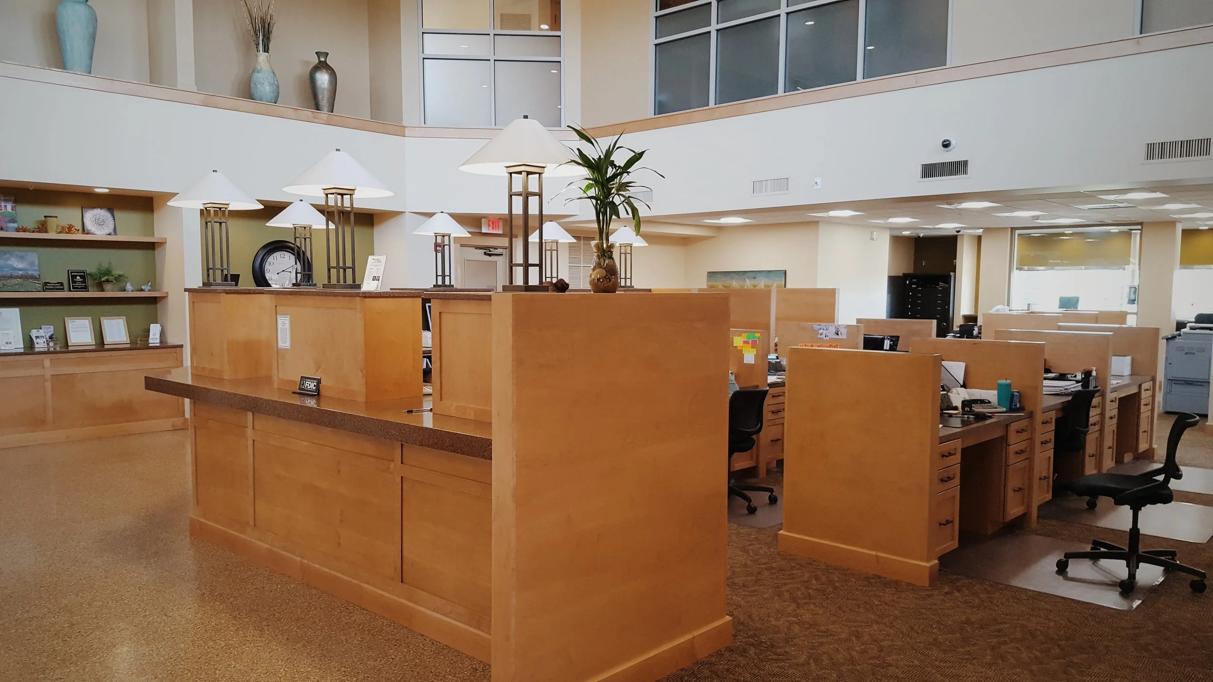 Pilot Grove Savings Bank Casework Installation
