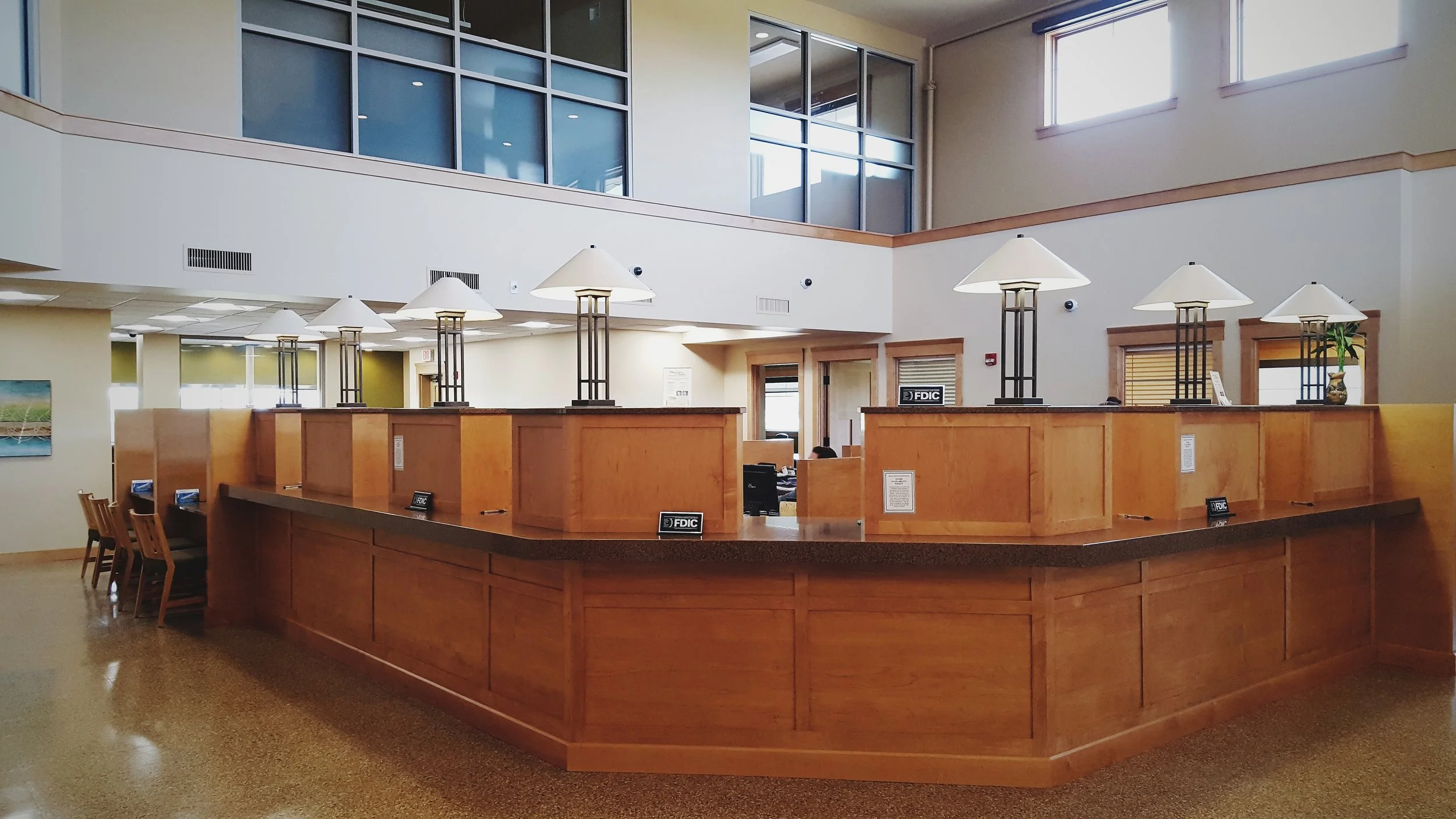 Pilot Grove Savings Bank Casework Installation