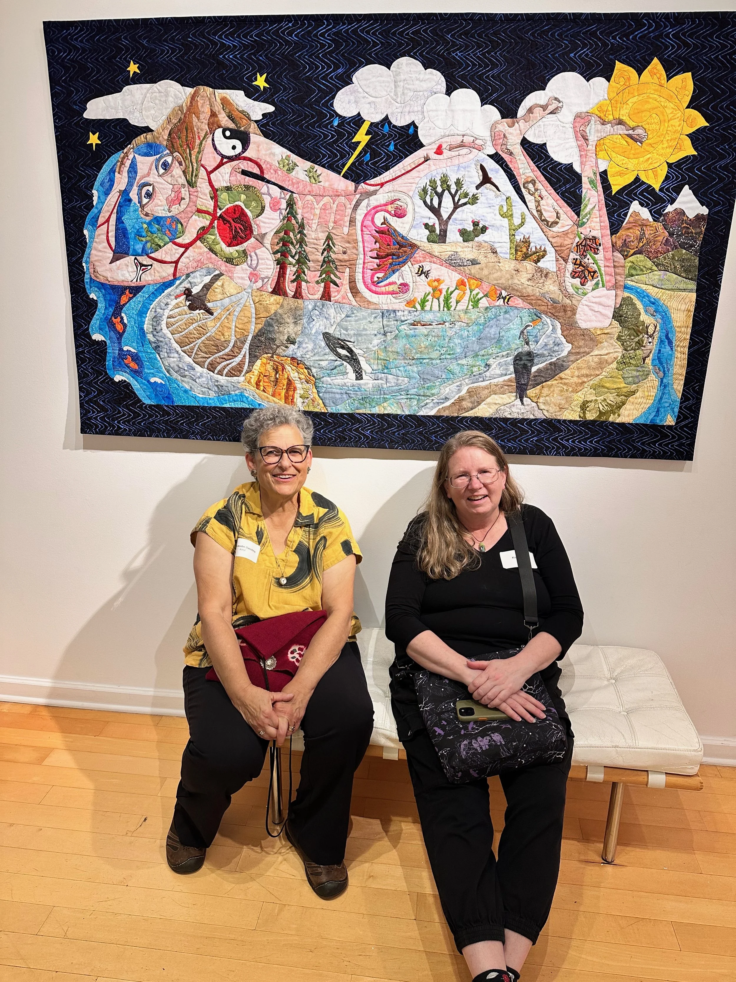 Polly Jacobs Giacchin and Kathy Nida, quilt