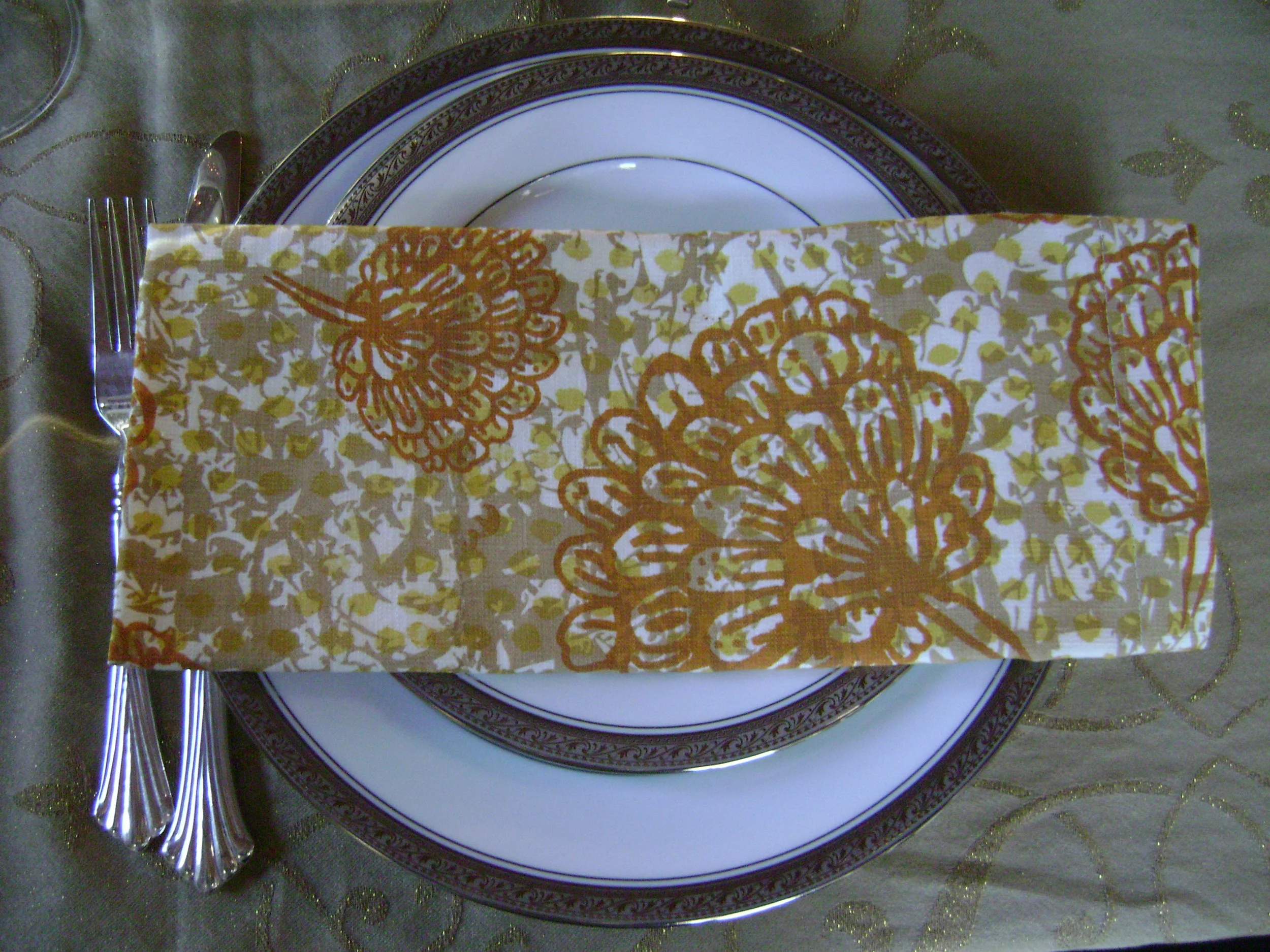 printed napkin