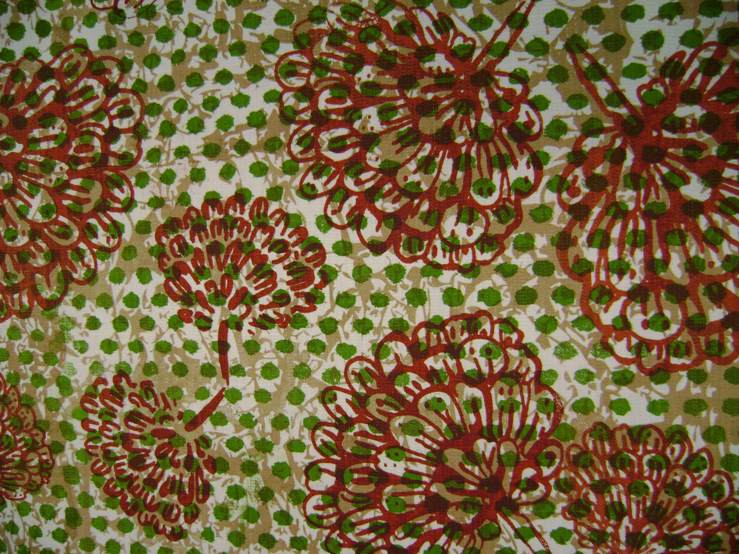 printed yardage to be turned into napkins