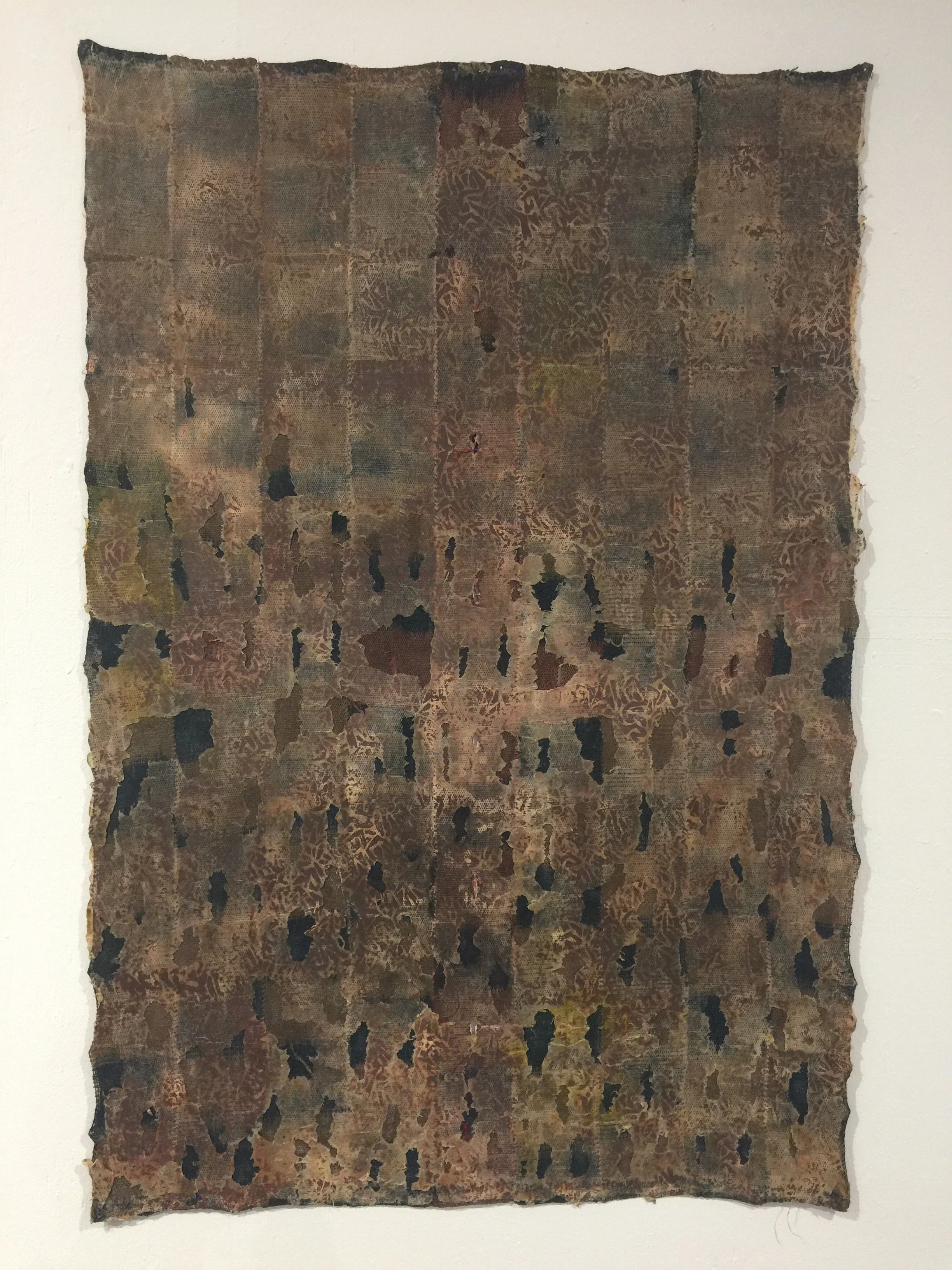 Carrie Burckle, weaving, paper