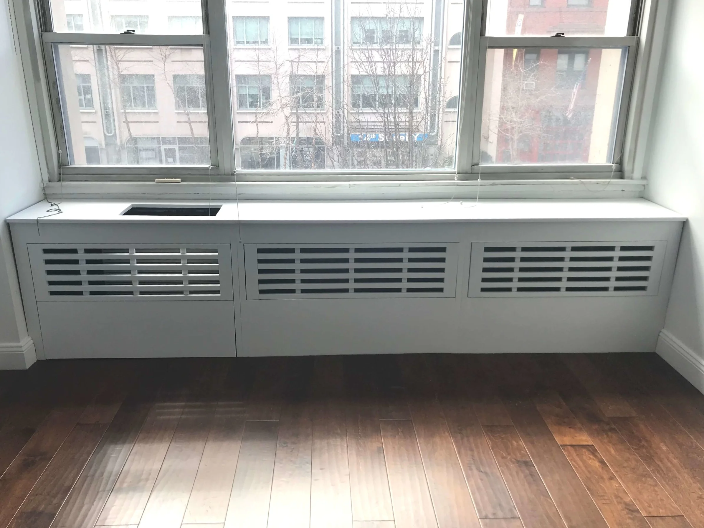 Painting Radiator Covers Lower East Side Manhattan — Paintworks