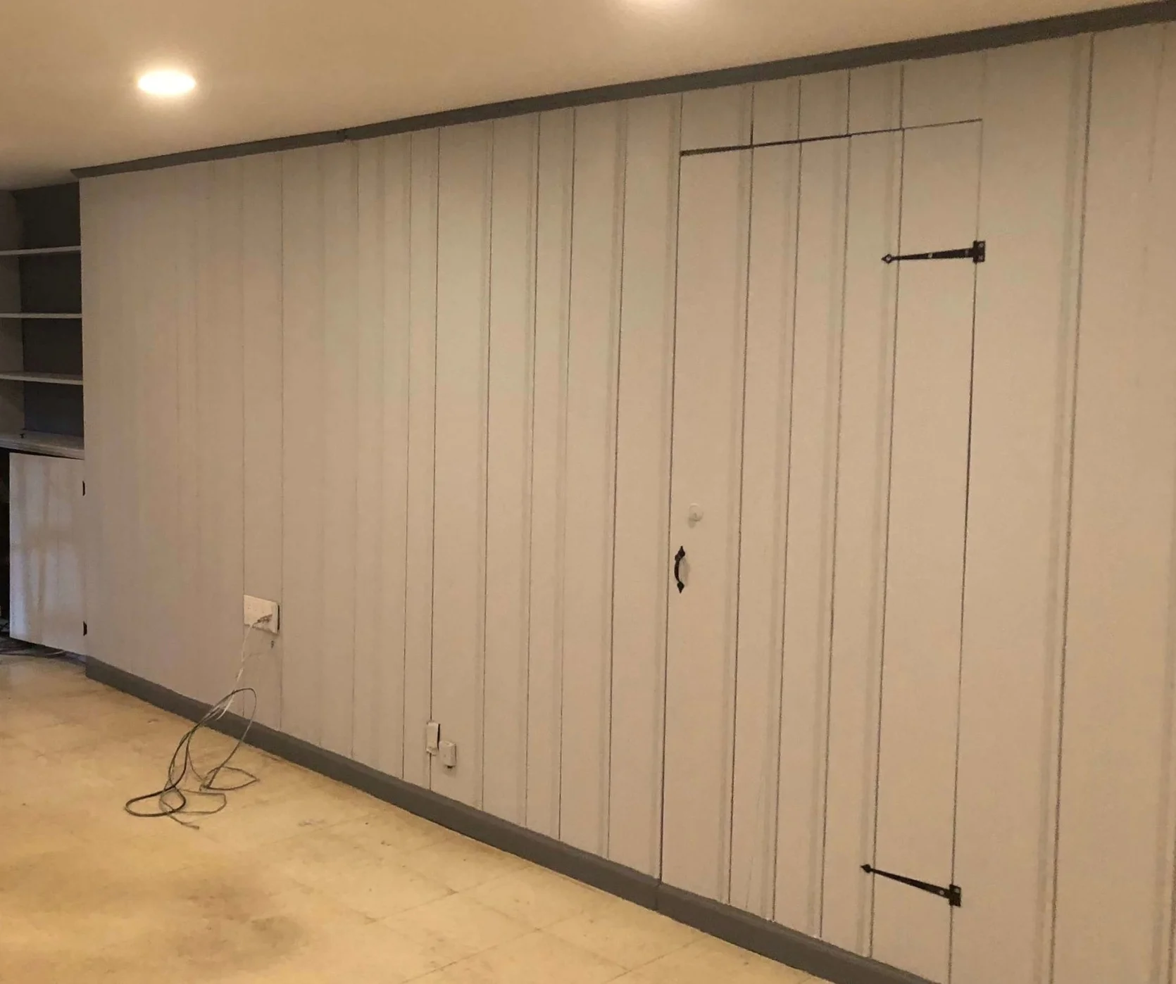 After many coats of spraying