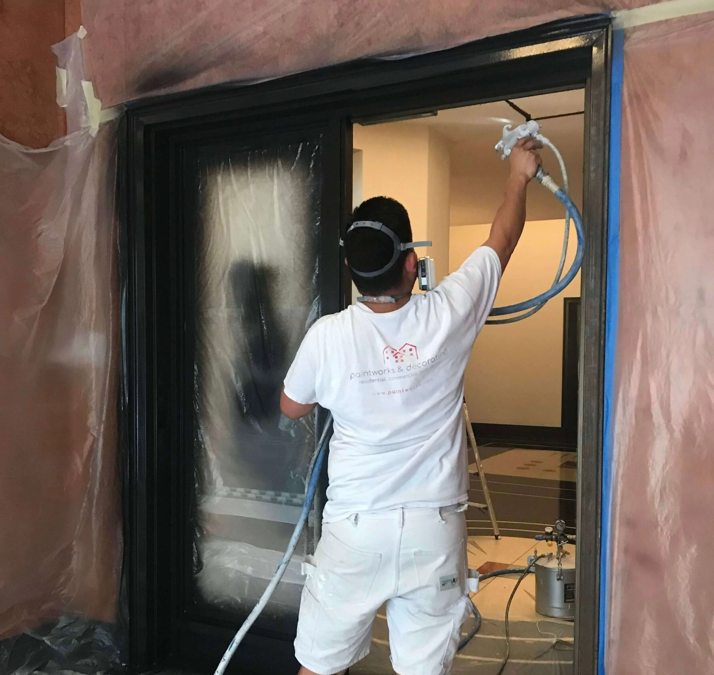 Electrostatic Spray Painting on Metal — Paintworks & Decorating