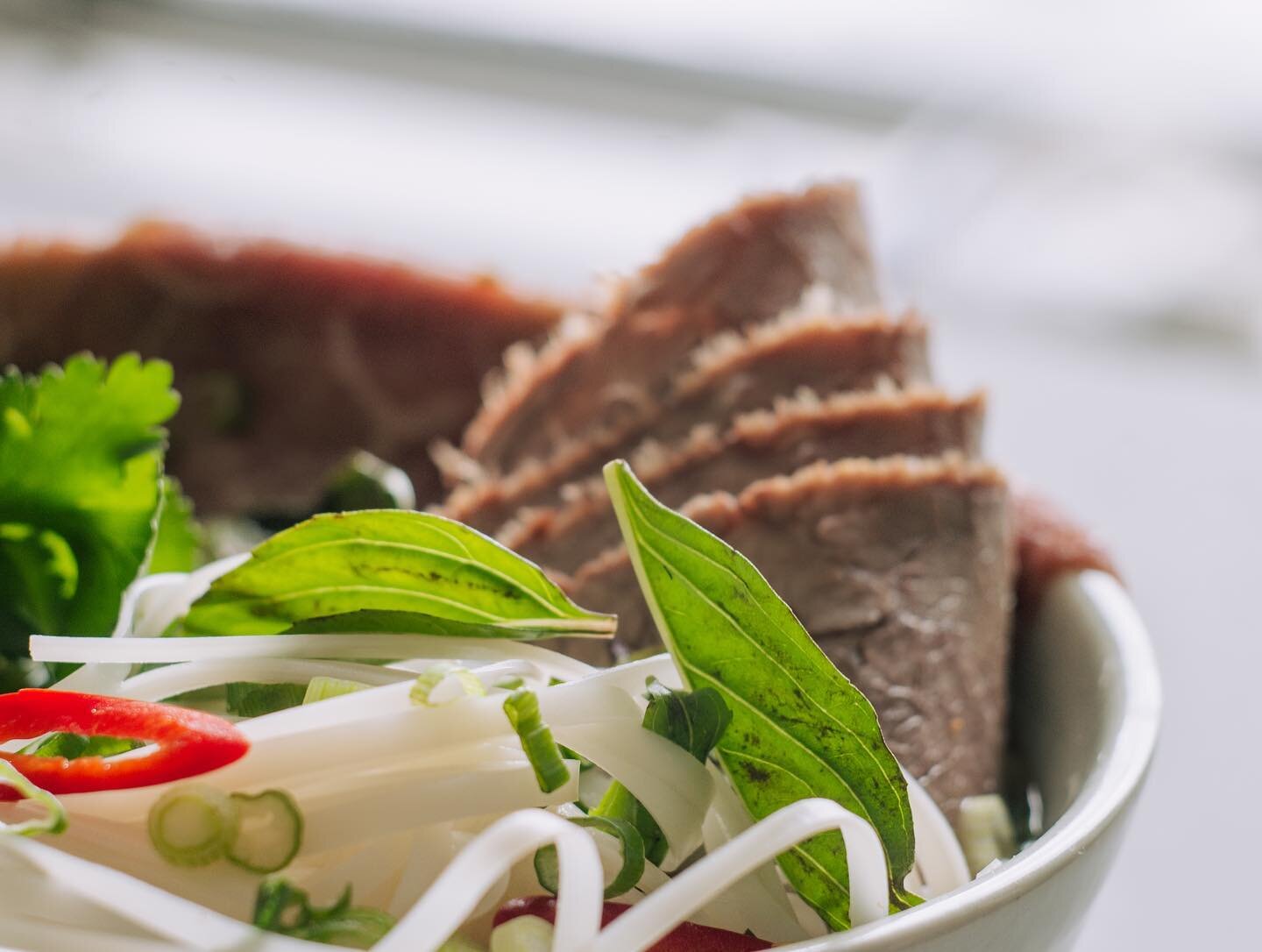 Beat the heat with a bowl of pho!