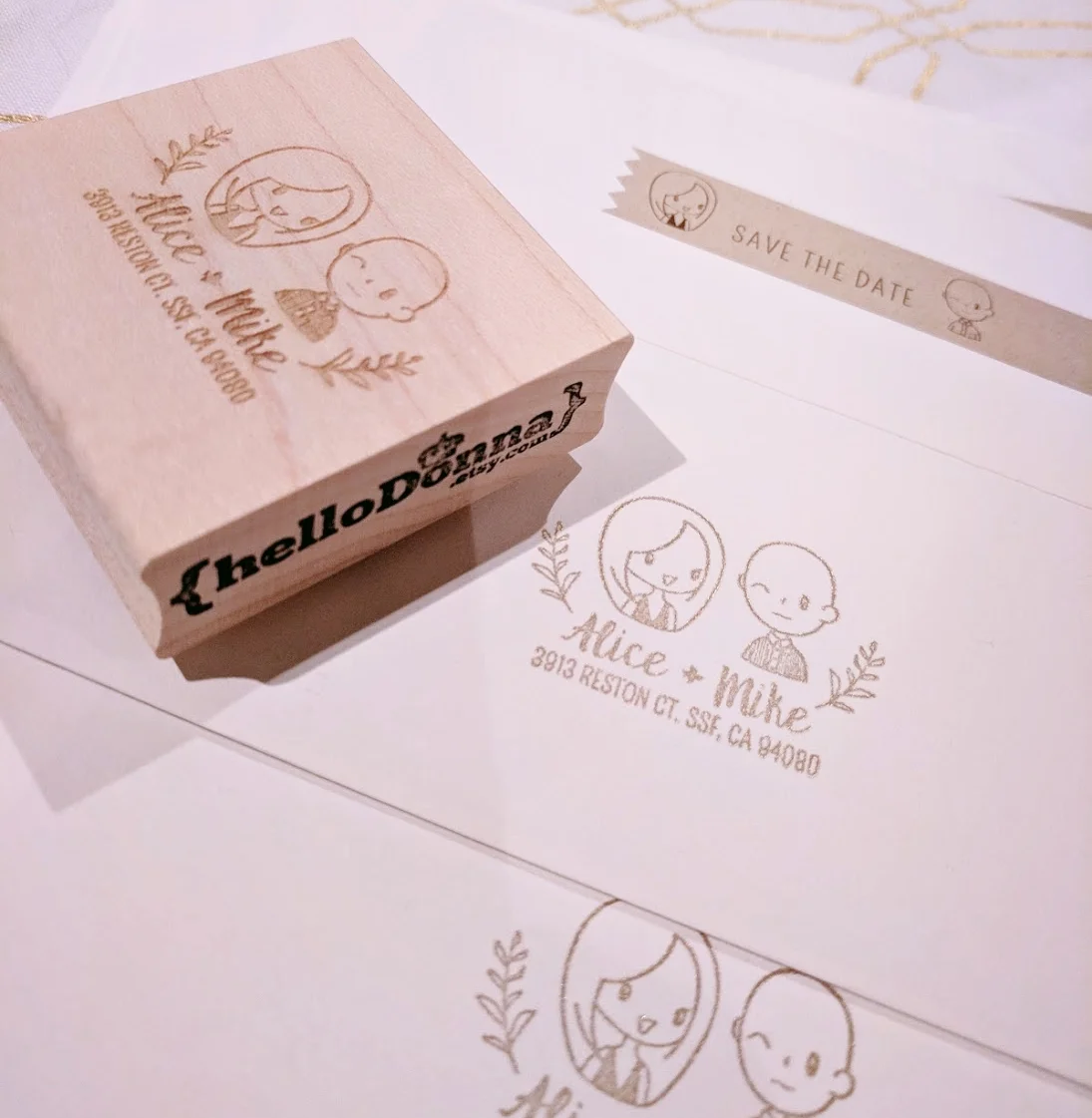 I love the way the stamps came out.