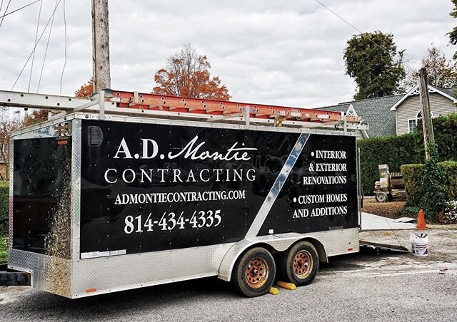 As this weather is starting to break, we're getting excited to start some of our exterior projects. Our 2020 schedule has been filling up FAST, and we're ready to kick things into high gear. 
And, if you see these trailers in your neighborhood, be su