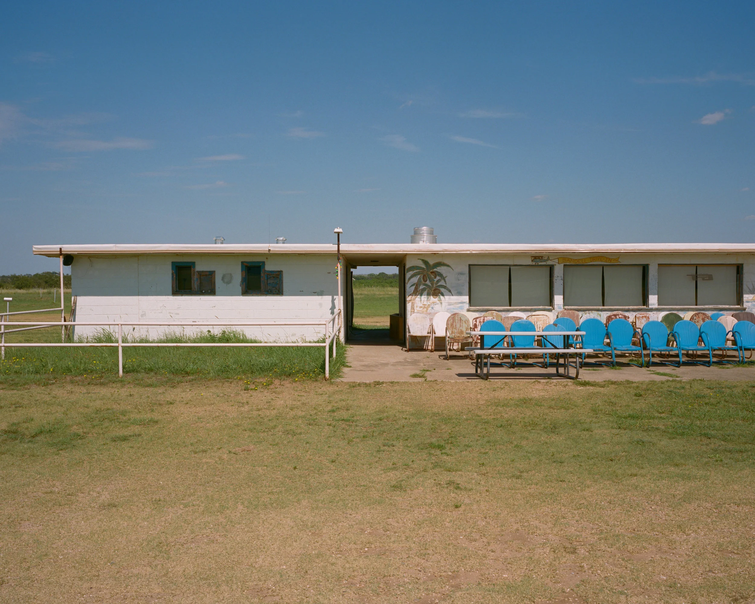 Inside Sandell, Clarendon, TX, Highway 287, 2019 - 120 Portra (6x7)