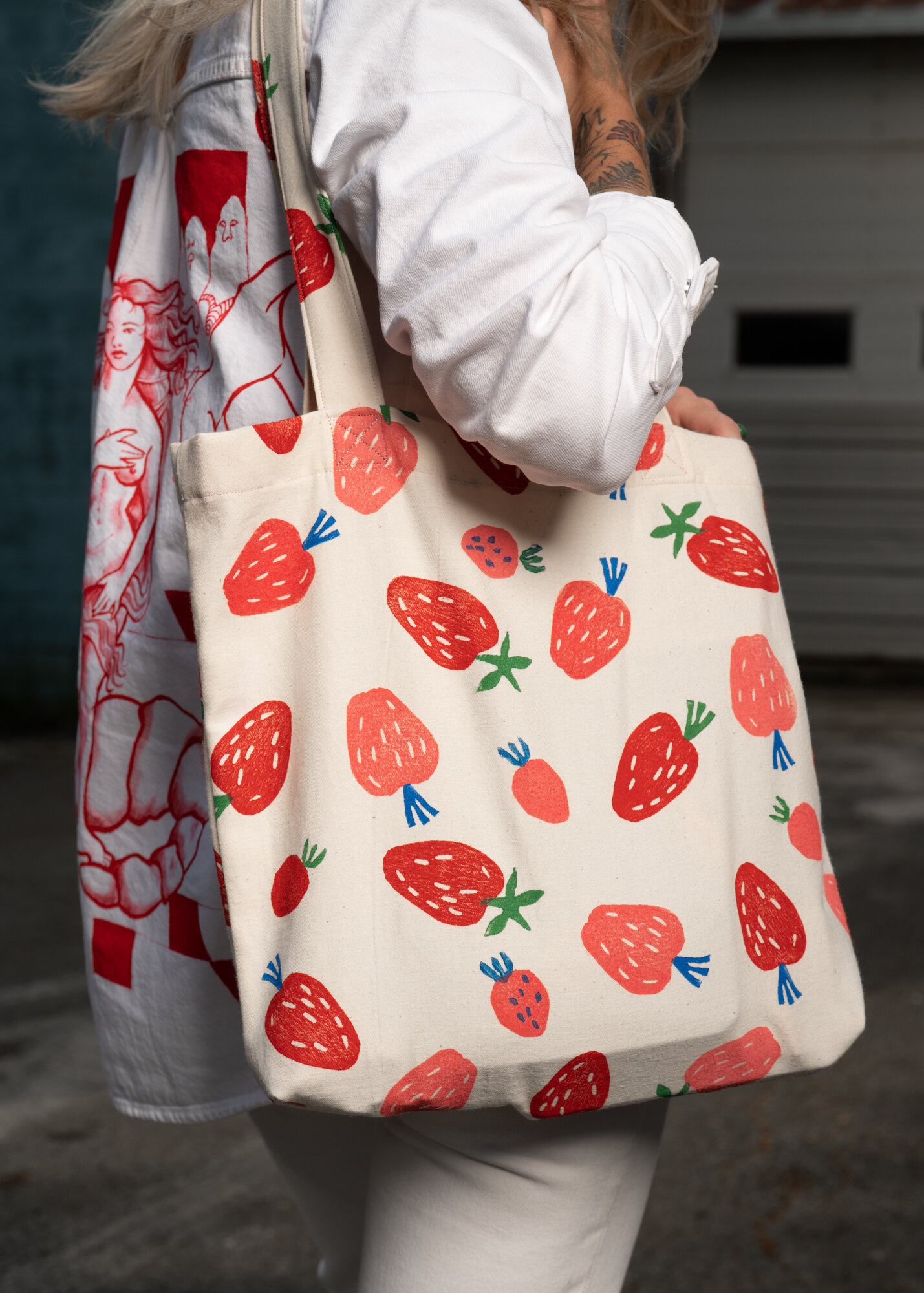 Strawberry Tote bag