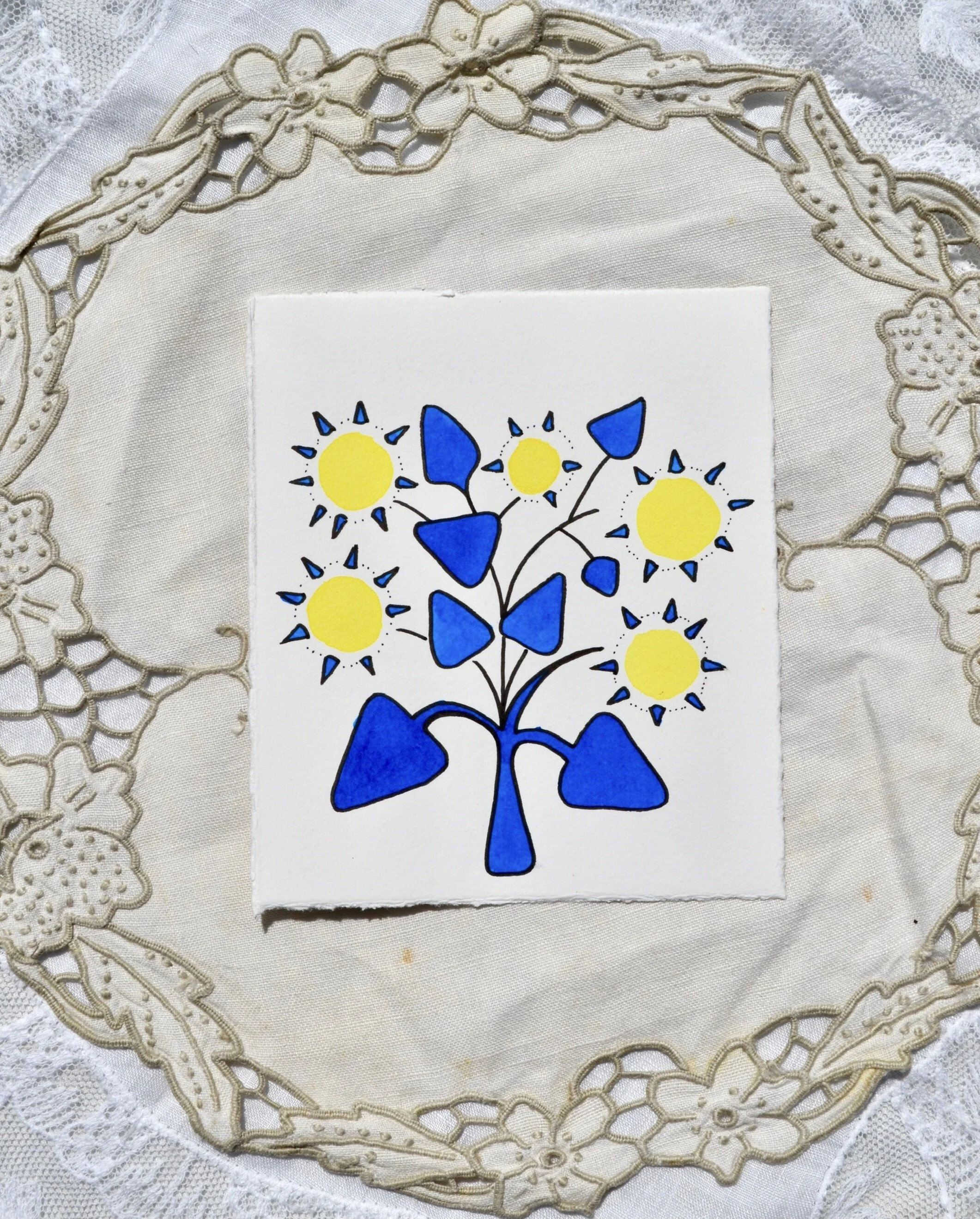Folk Flower