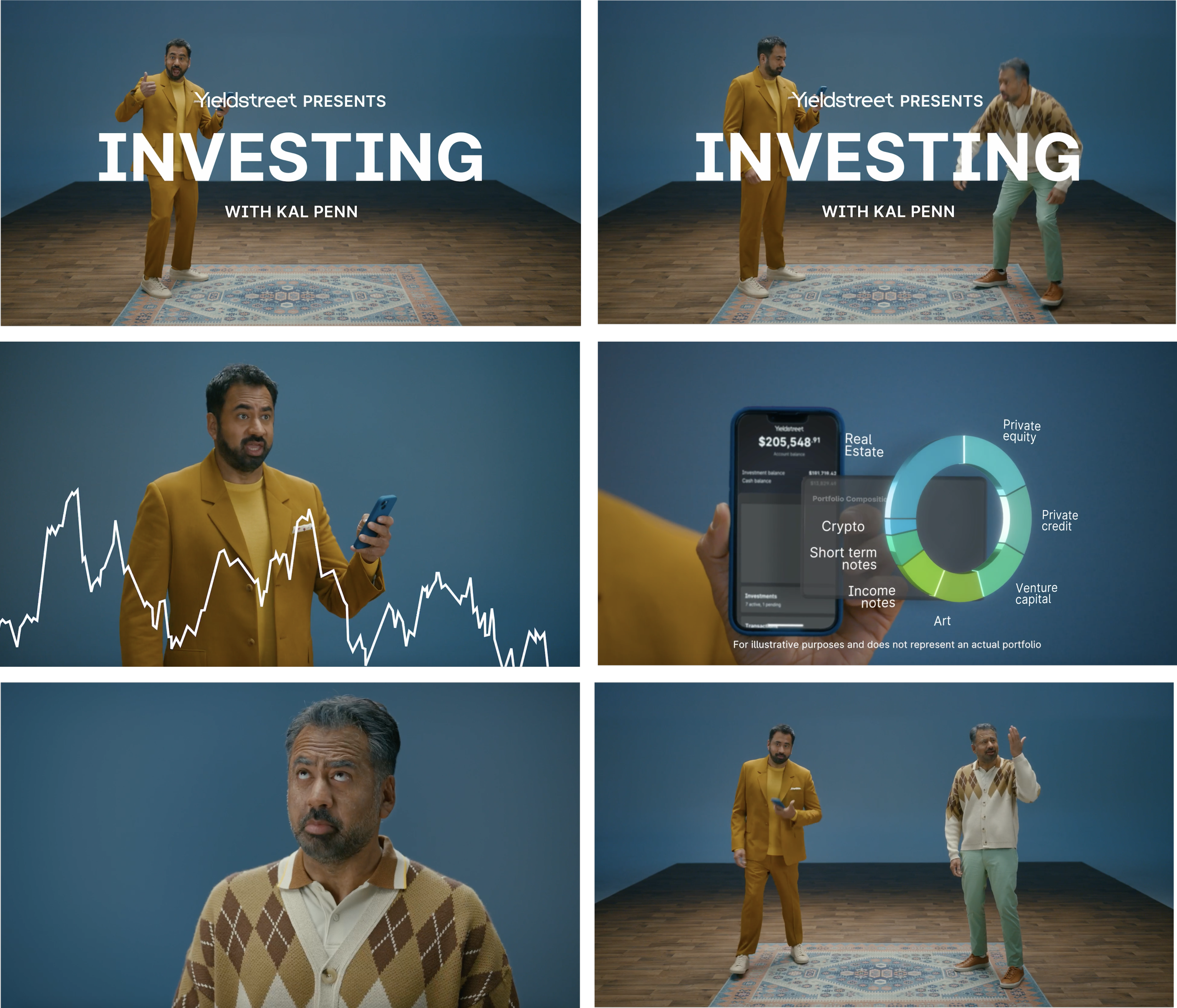 Stills from :30 campaign