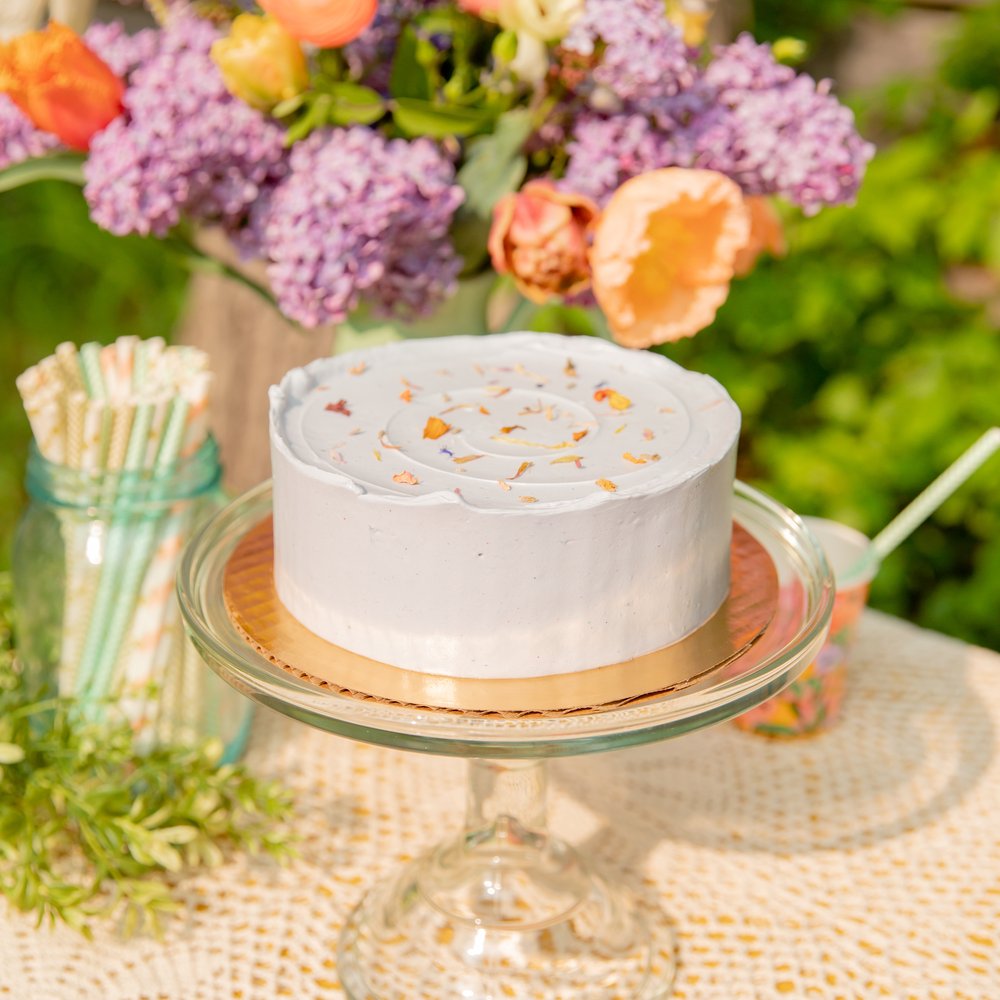 Everyday Flower Confetti Cake — Sweet Heather Anne