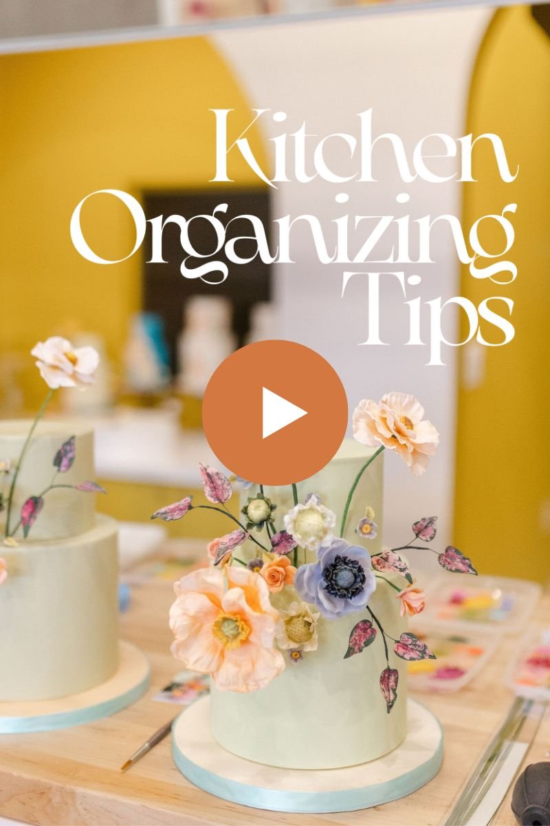 6 Kitchen Organization Tips We Love in Our Cake Studio — Sweet Heather Anne
