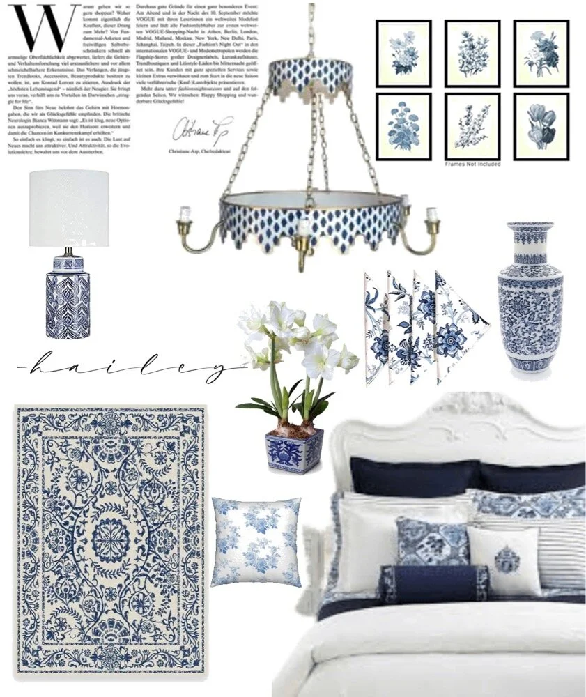 My Blue and White Home Decor Picks