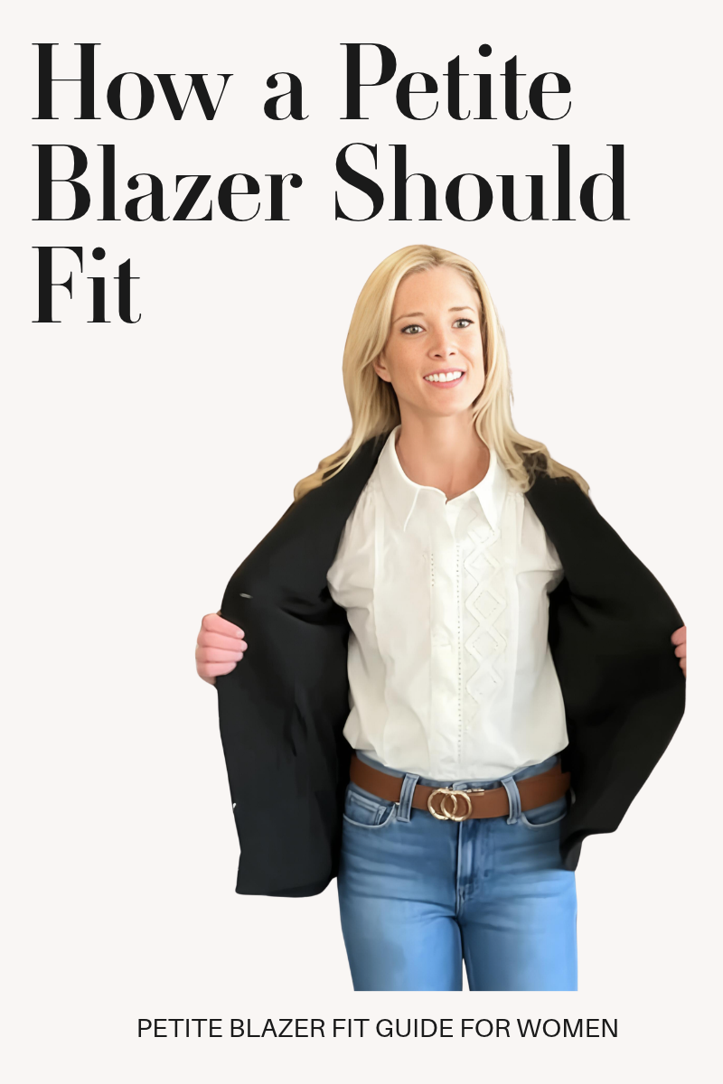 How to Find a Petite Blazer That Actually Fits