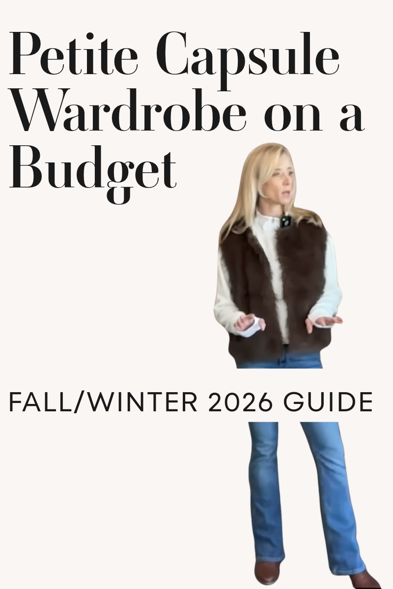 Petite Capsule Wardrobe on a Budget: Pieces Worth Spending On
