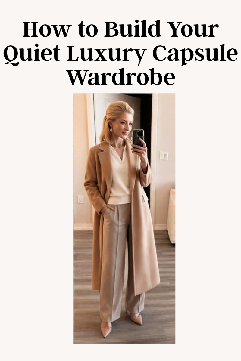 How to Build Your Quiet Luxury Capsule Wardrobe