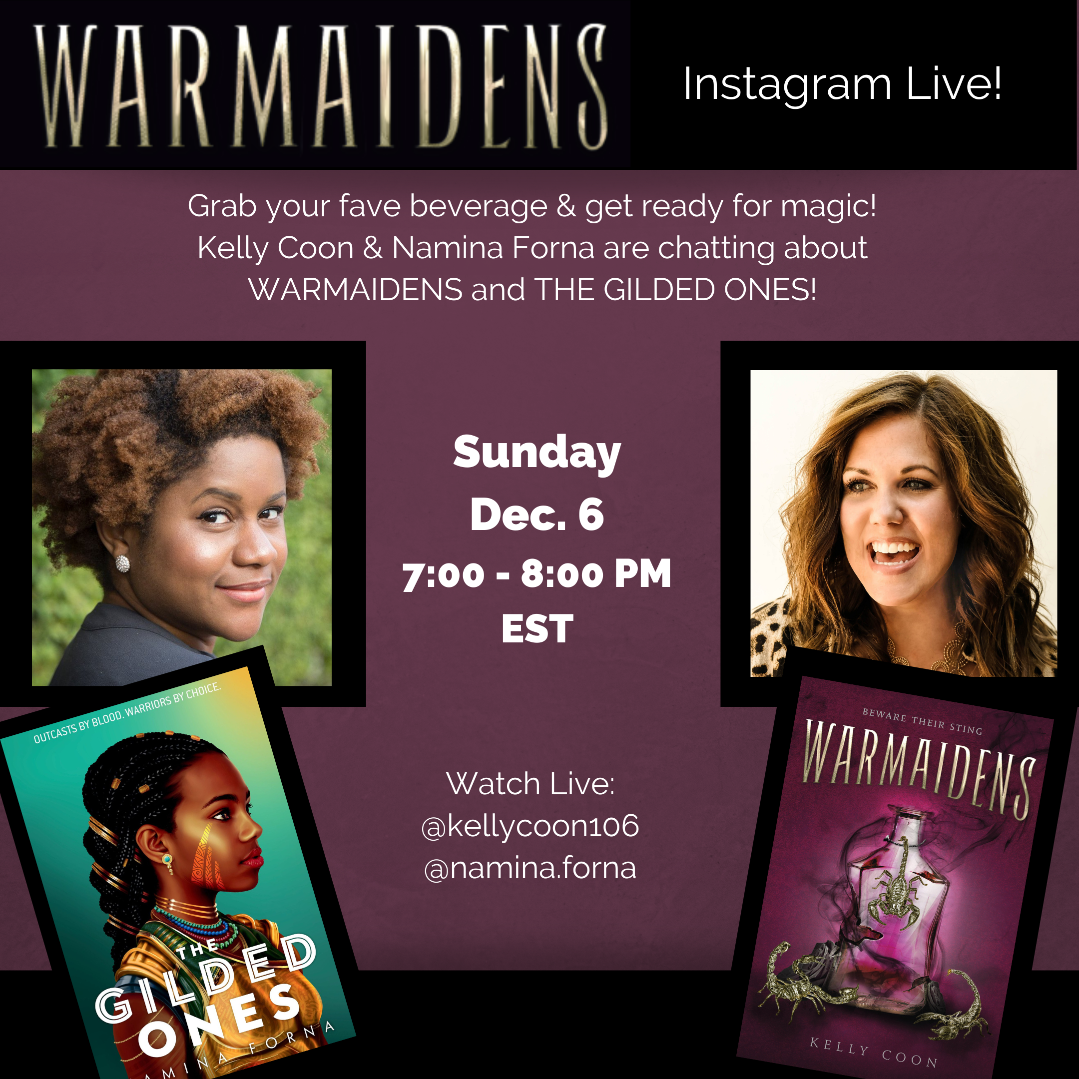WARMAIDENS Chat with Namina Forna