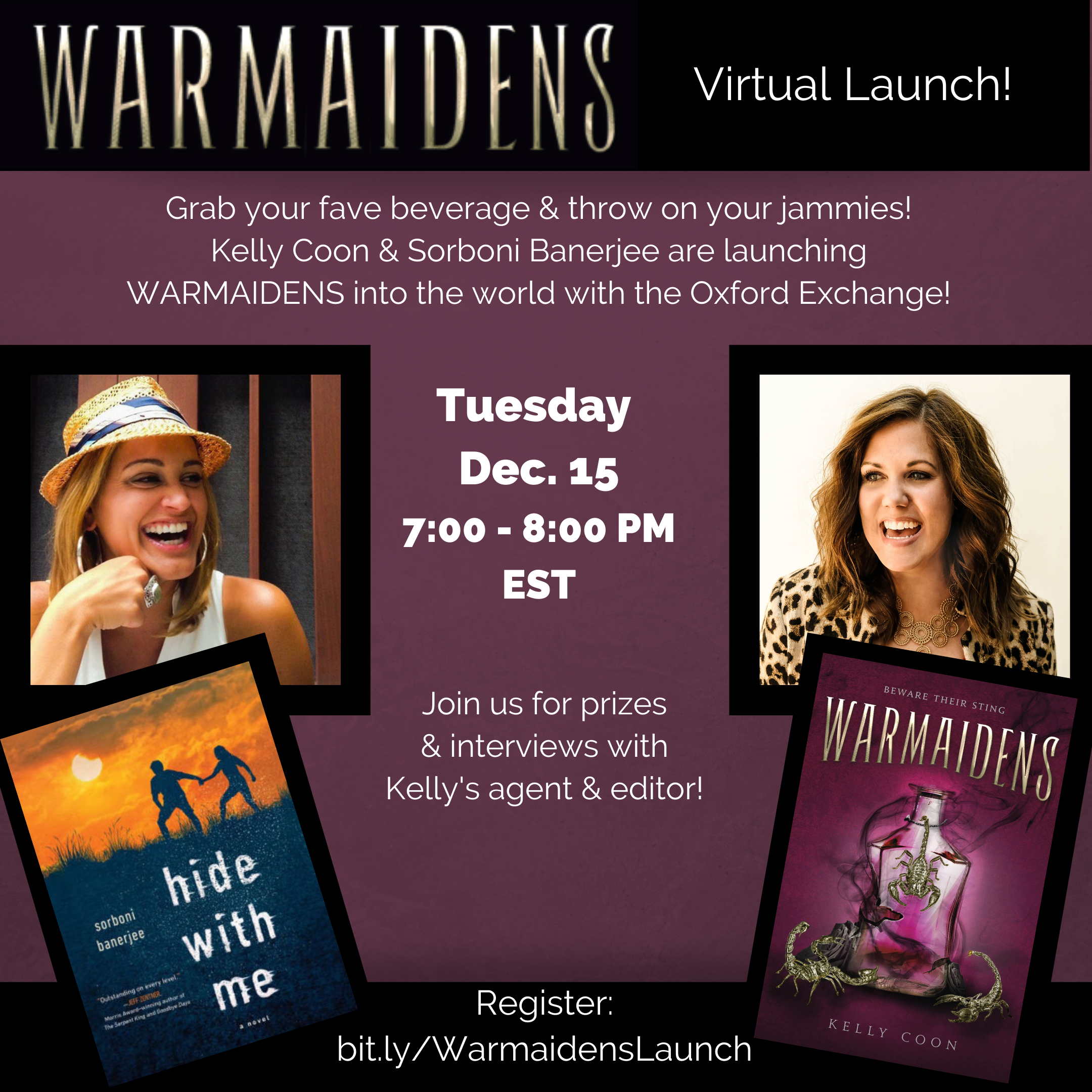 WARMAIDENS Book Launch with Sorboni Banerjee!