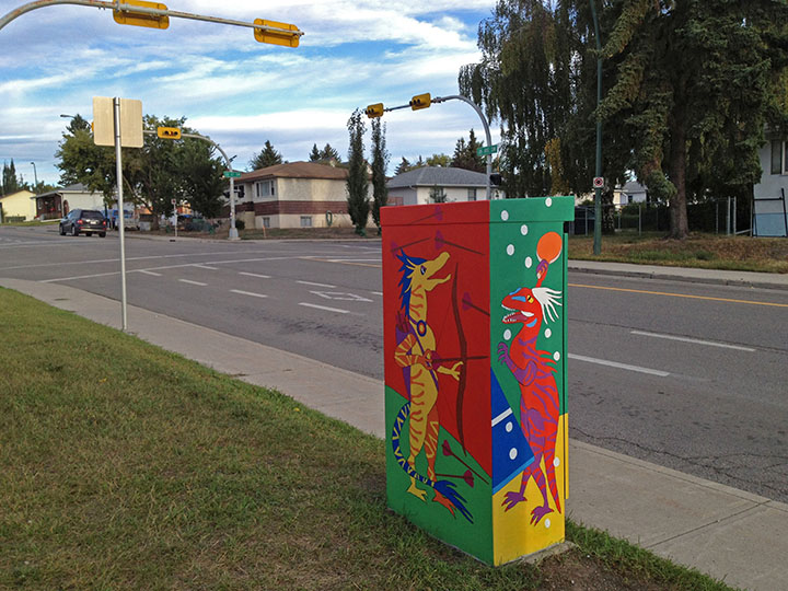 2014 Killarney Dino Sports - Interview by Andrew Gilbert - Avenue 26 Ave SW - 33 Street SW, Calgary 2014