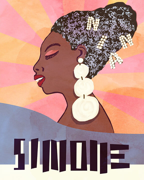 Nina Simone Portrait