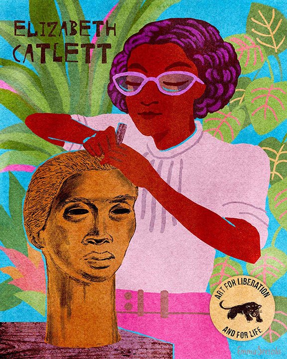 Elizabeth Catlett Portrait 