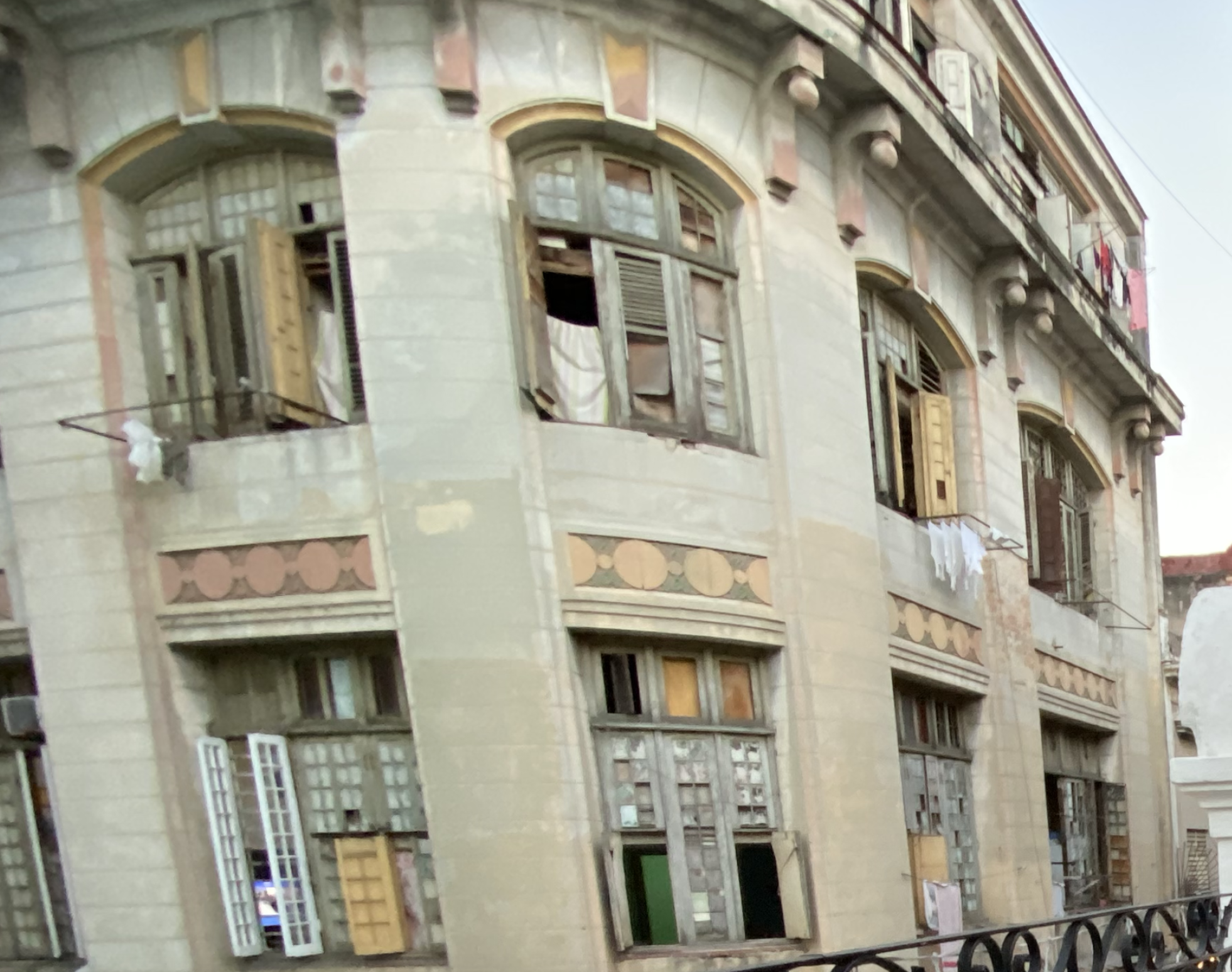 Can you imagine how breathtakingly wonderful these apartments could be with a little TLC?