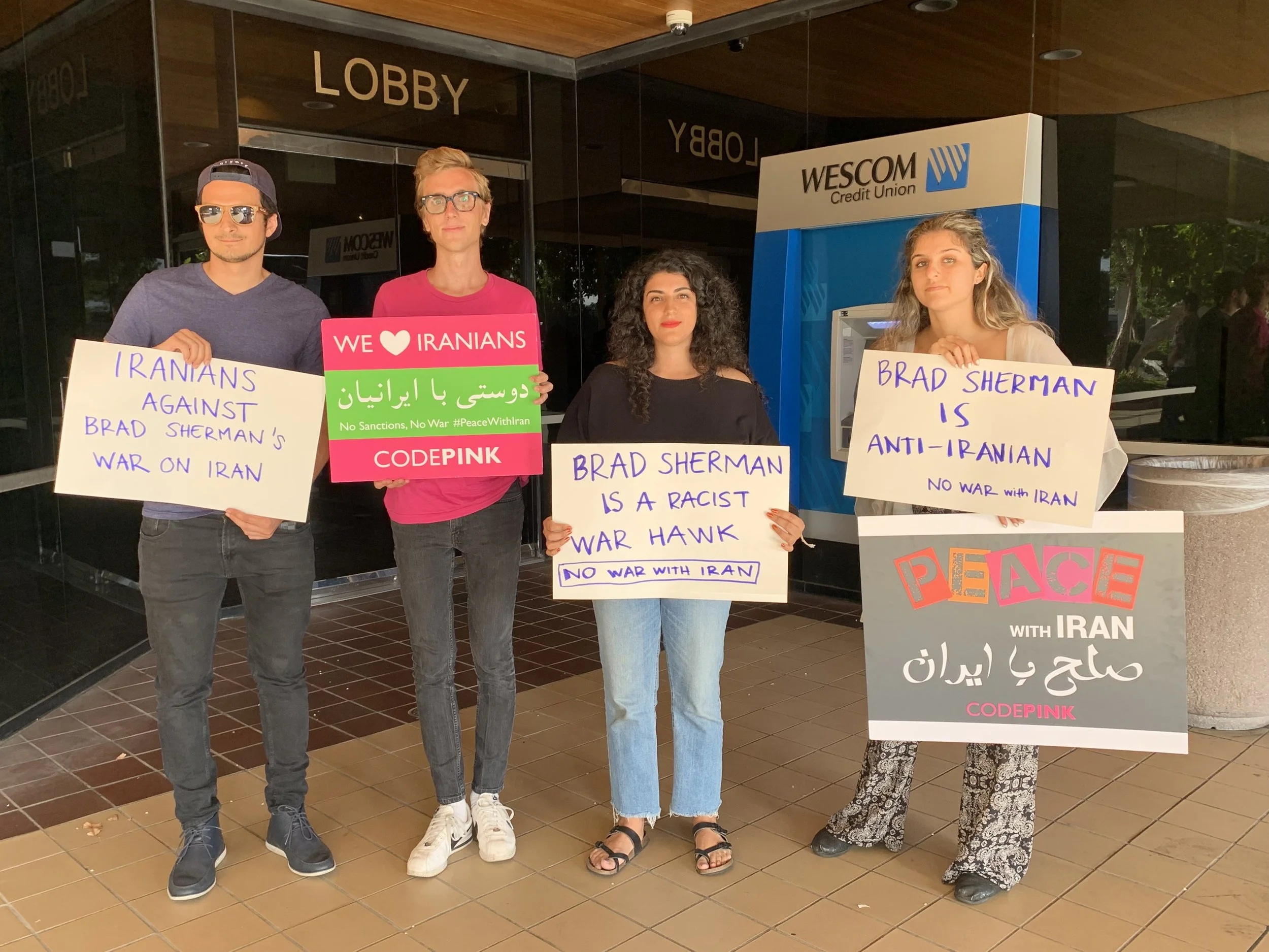 Congressman Brad Sherman is a Racist Warmonger and We Are Not Taking It Anymore